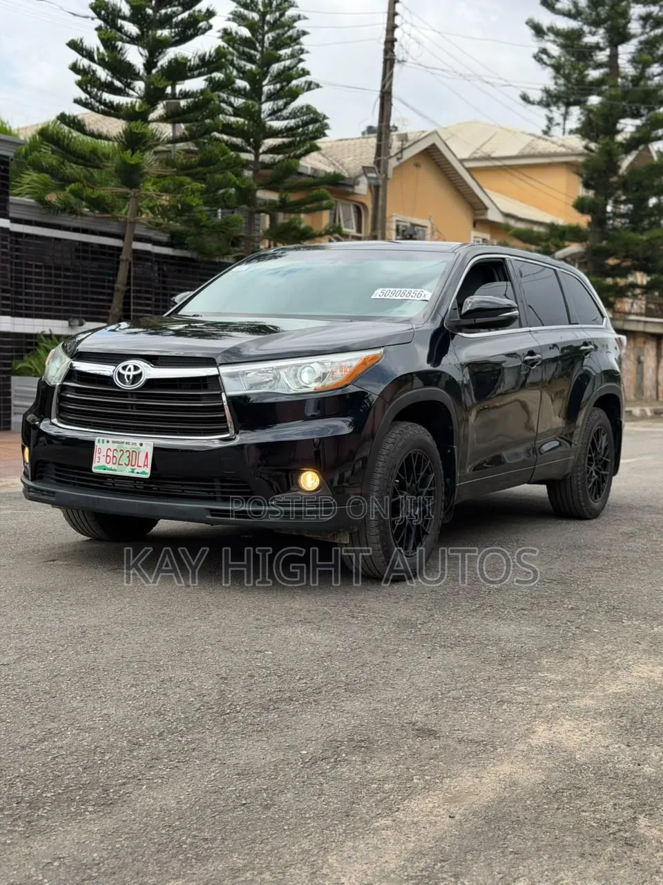 Toyota Highlander LE Plus 4dr SUV (3.5L 6cyl 6A) 2015 Black