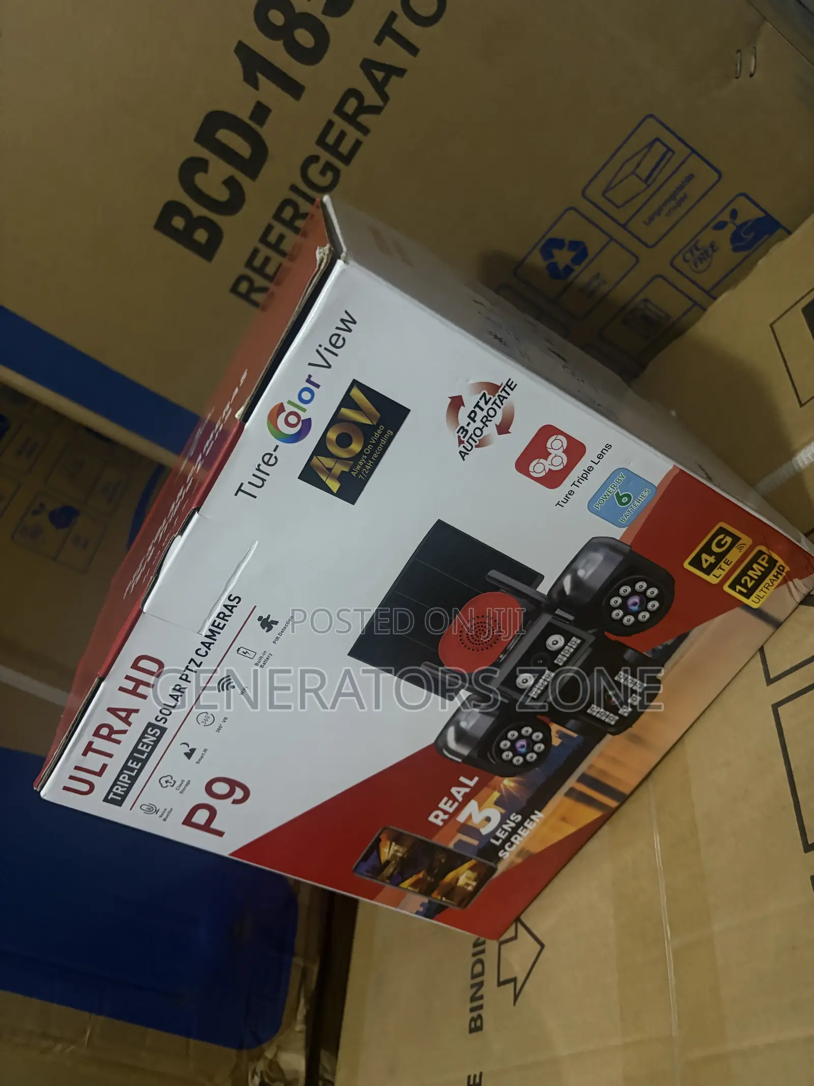 Smart Ultra HD Solar Triple-Lens PTZ Camera