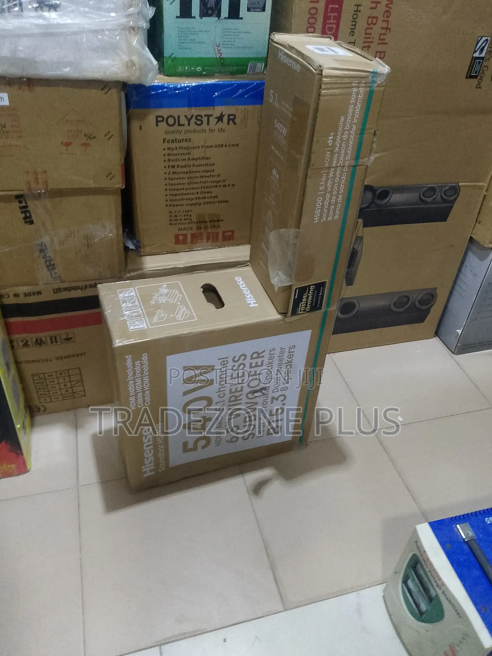 HS5100 540W Hisense Soundbar – Enjoy Movies, Music TV Better