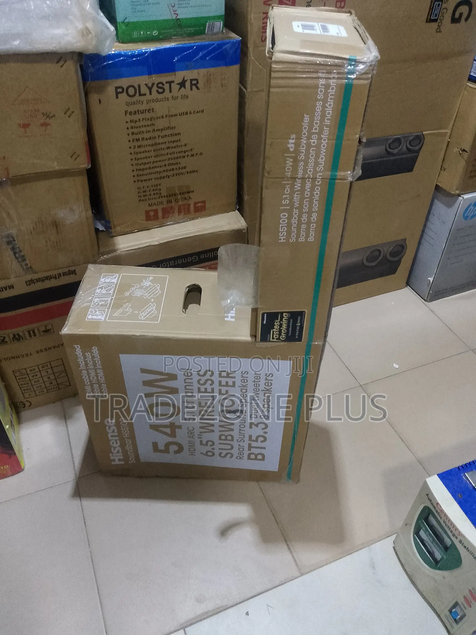 Hisense Soundbar – 540W Powerful Audio Performance