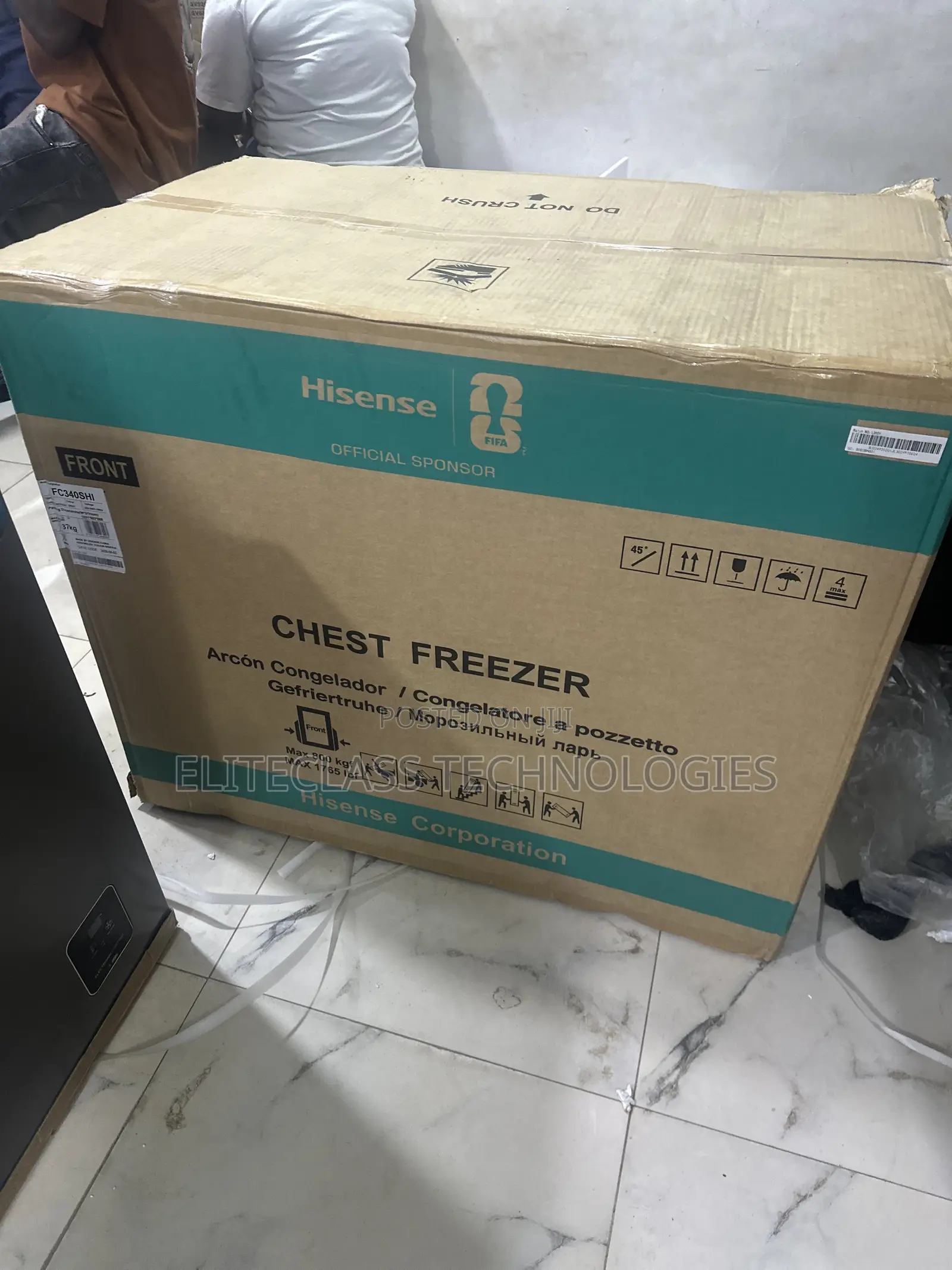 250L Hisense Inverter Deep Freezer FC340SHI