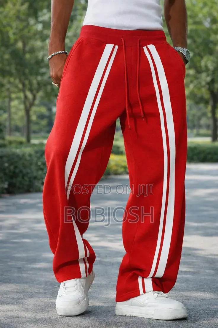 Baggy Wide-Leg Joggers for Men