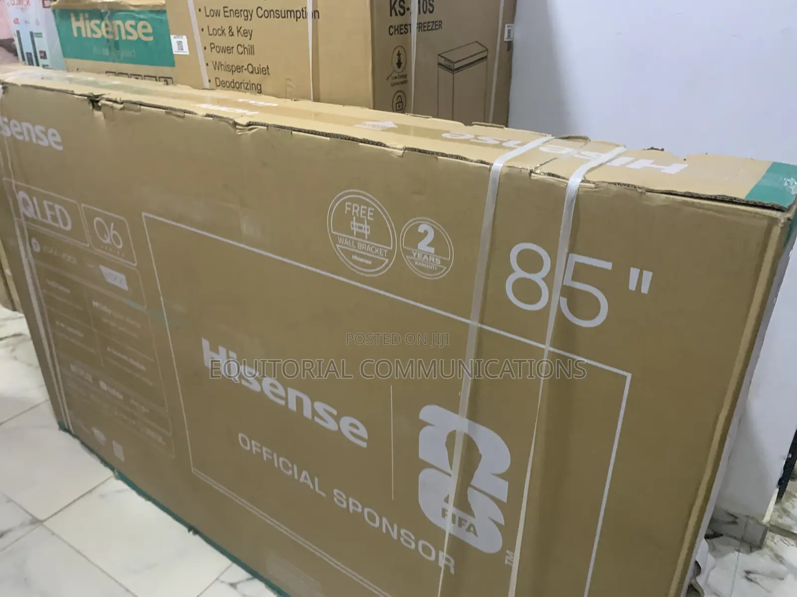 Hisense 85-Inch QLED TV – Smart Technology, Stunning Views