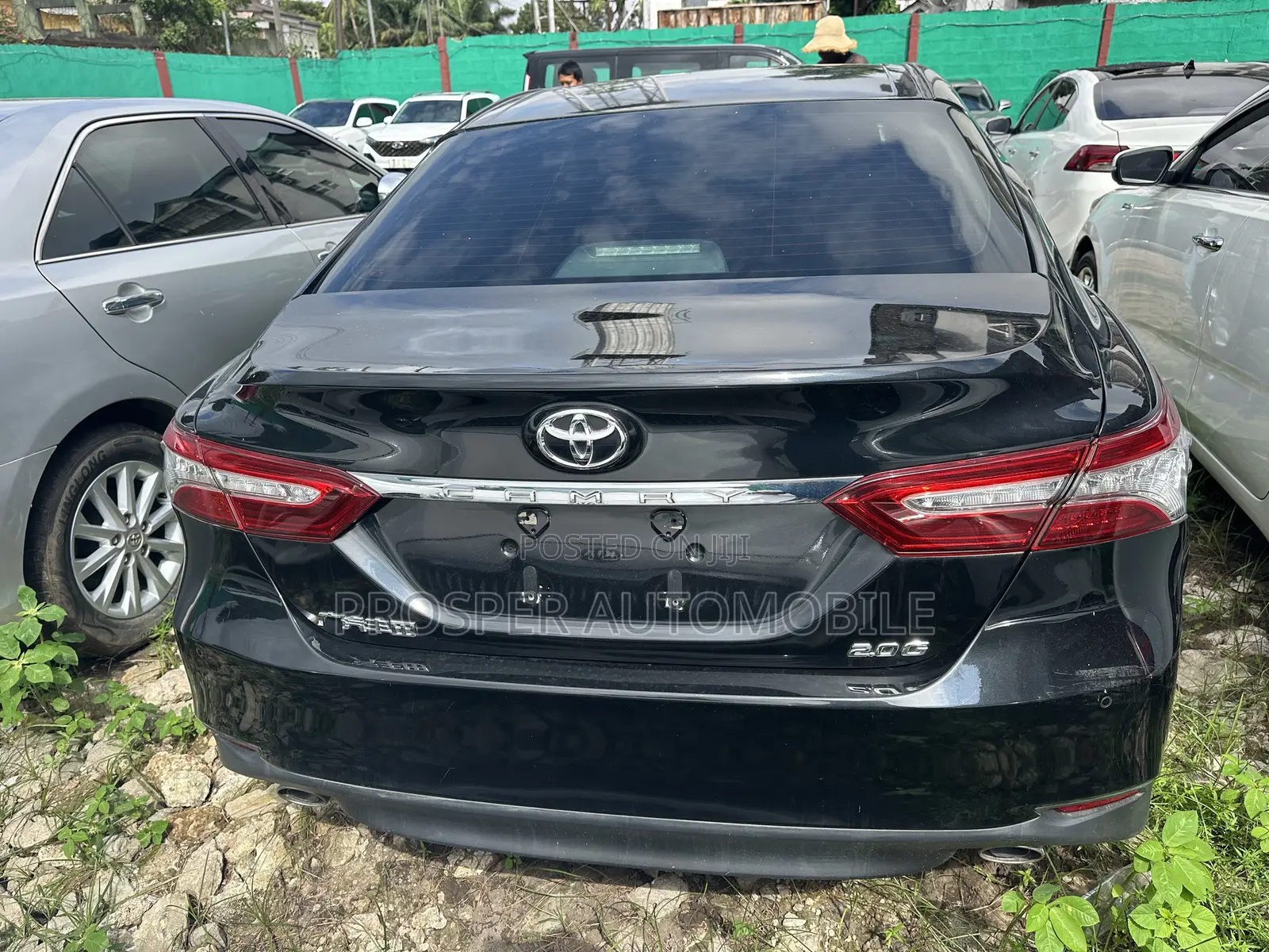 Toyota Camry XLE FWD 2020 Black