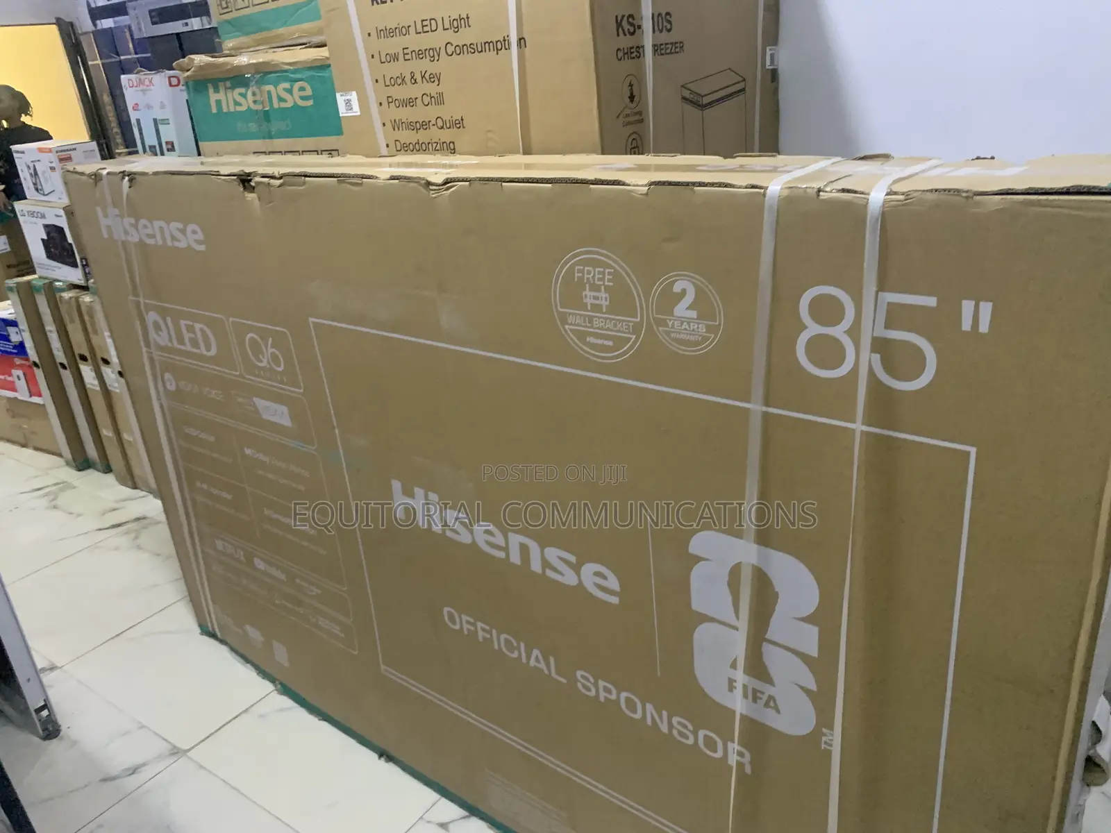 Hisense 85-Inch QLED Smart TV – See the Bigger Picture