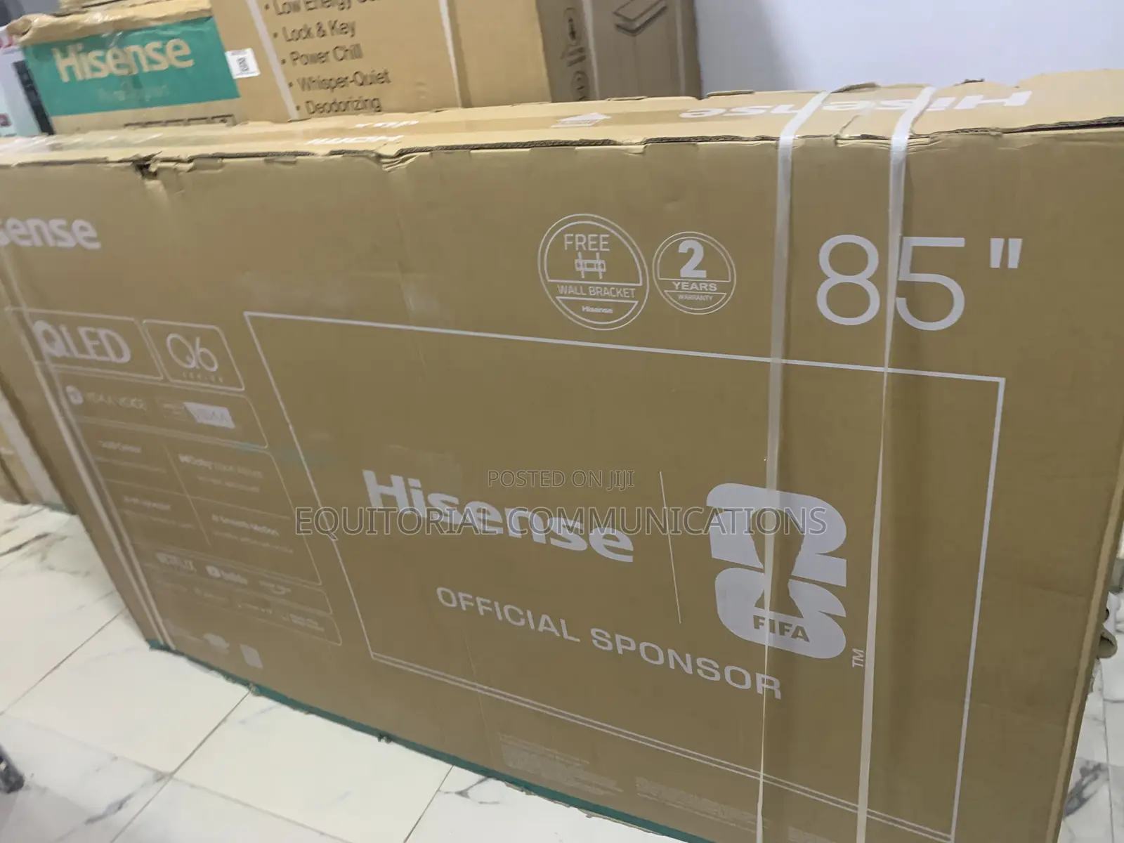 Hisense 85-Inch QLED Smart TV – Bigger, Smarter, Brighter