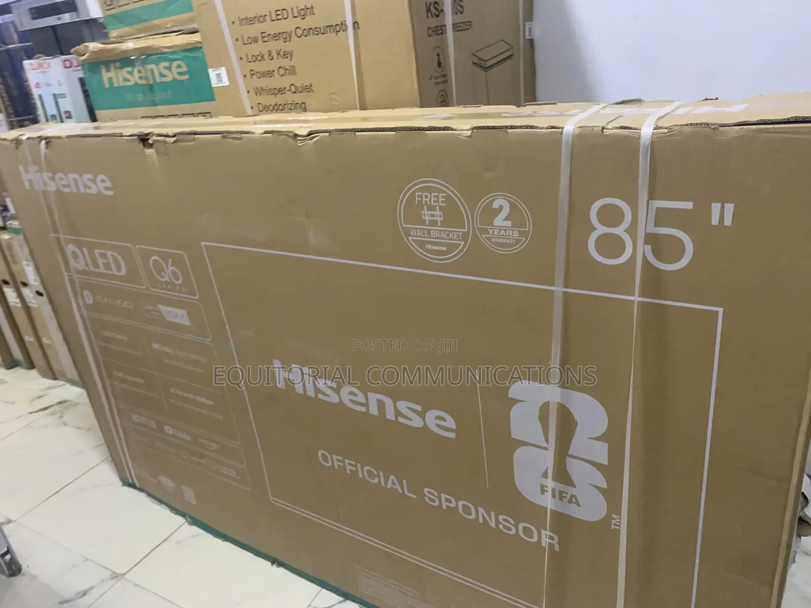Hisense 85-Inch QLED Smart TV – Bigger, Smarter, Brighter
