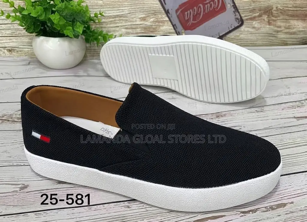 Tommy Hilfiger Knitted Slip-on Casual Shoes