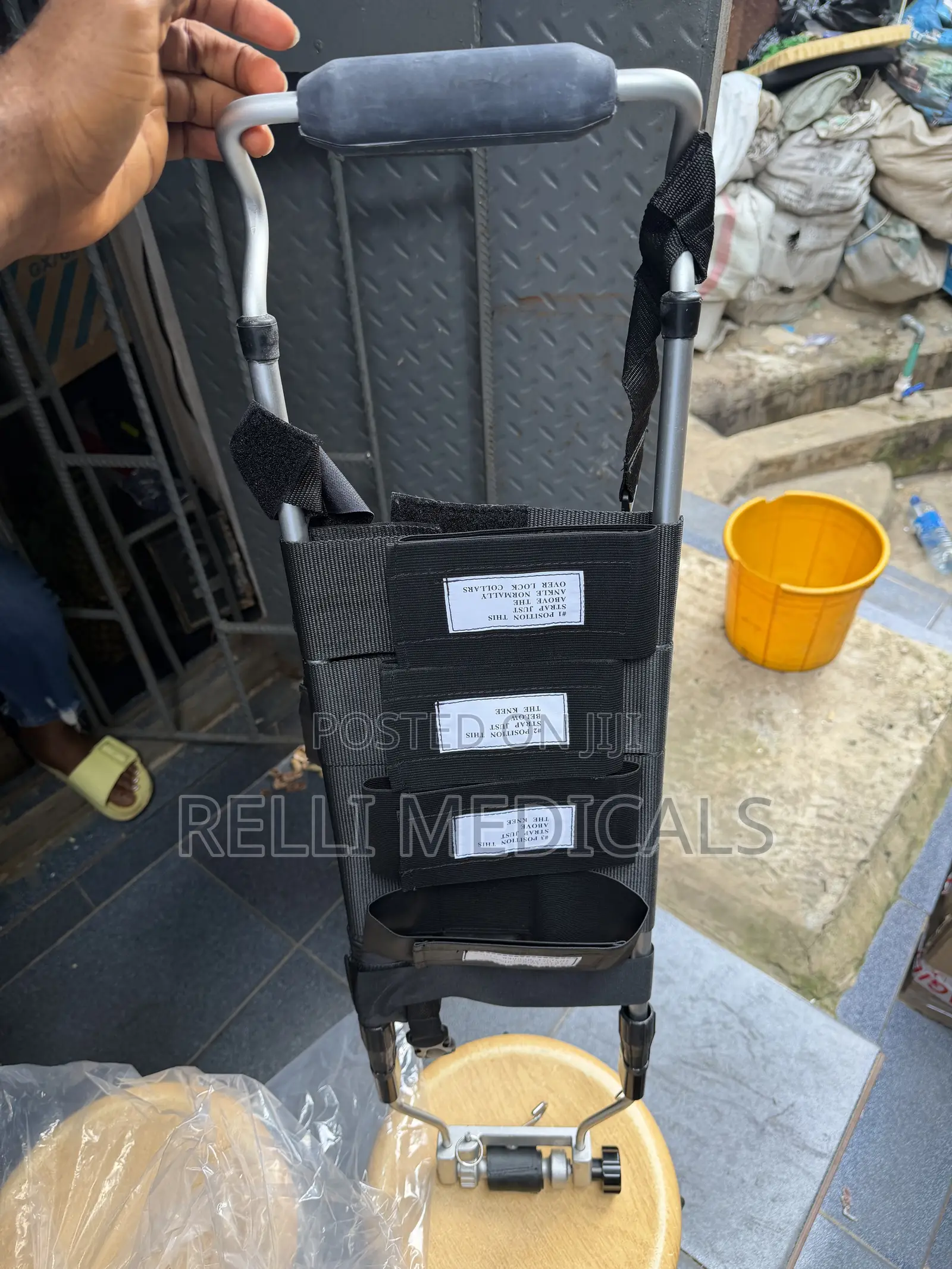 Emergency Leg Traction Splint