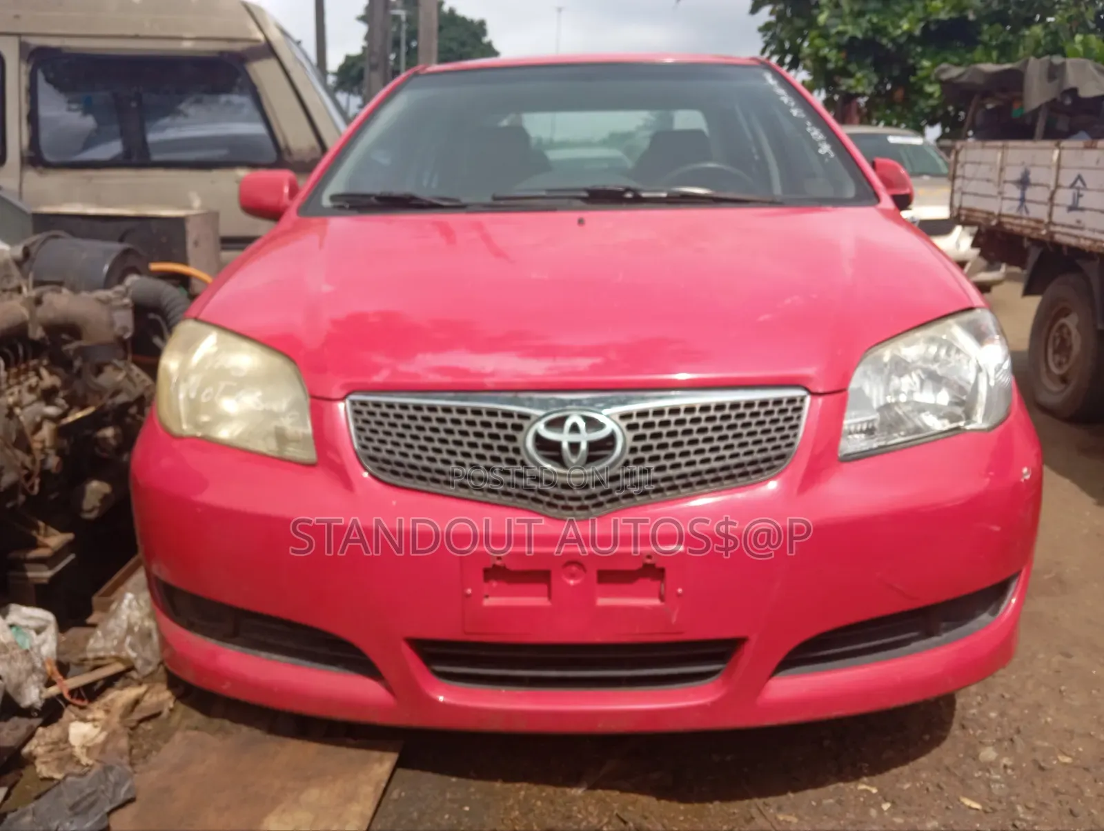 Toyota Vios 2007 Red
