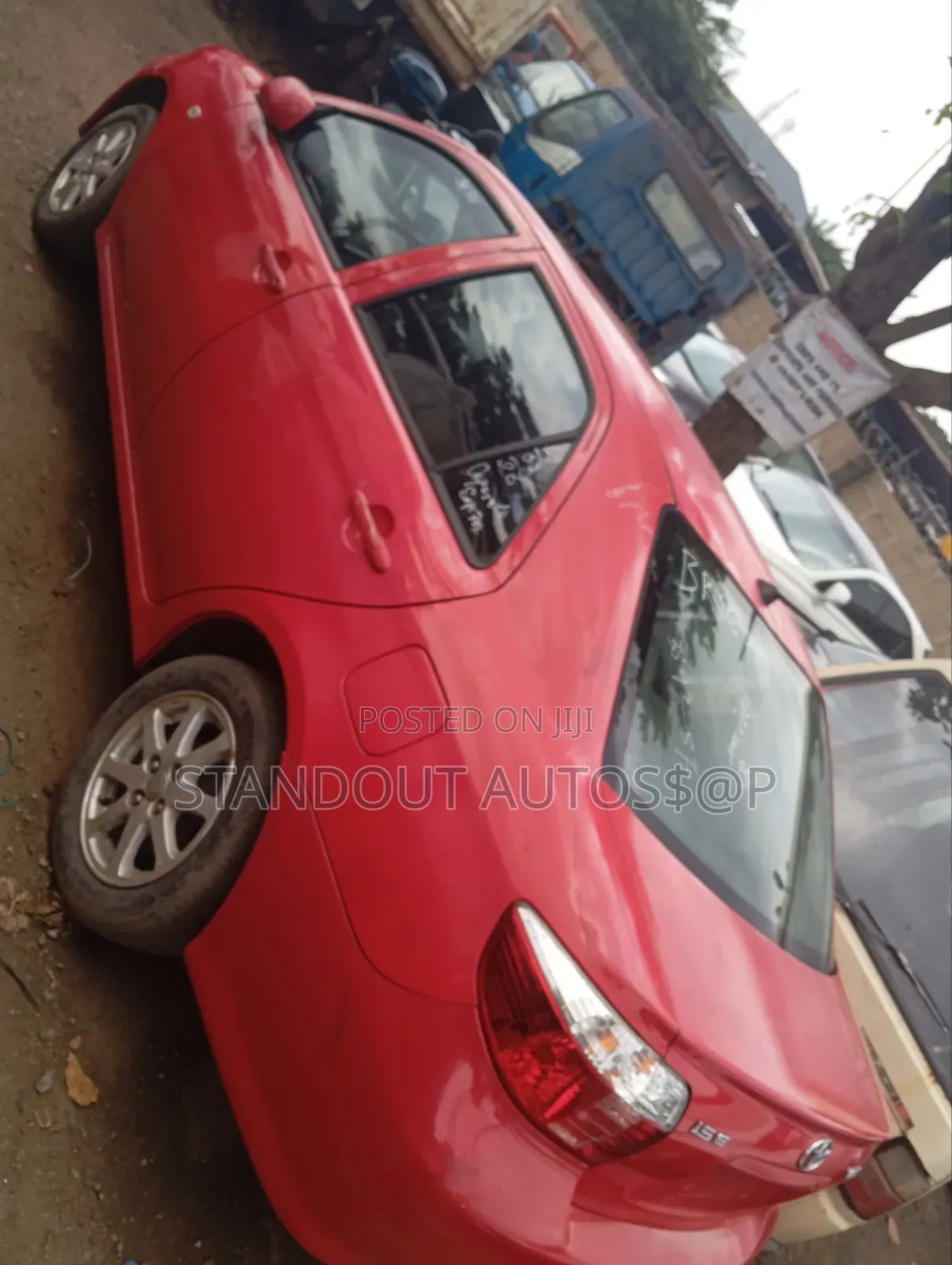 Toyota Vios 2007 Red