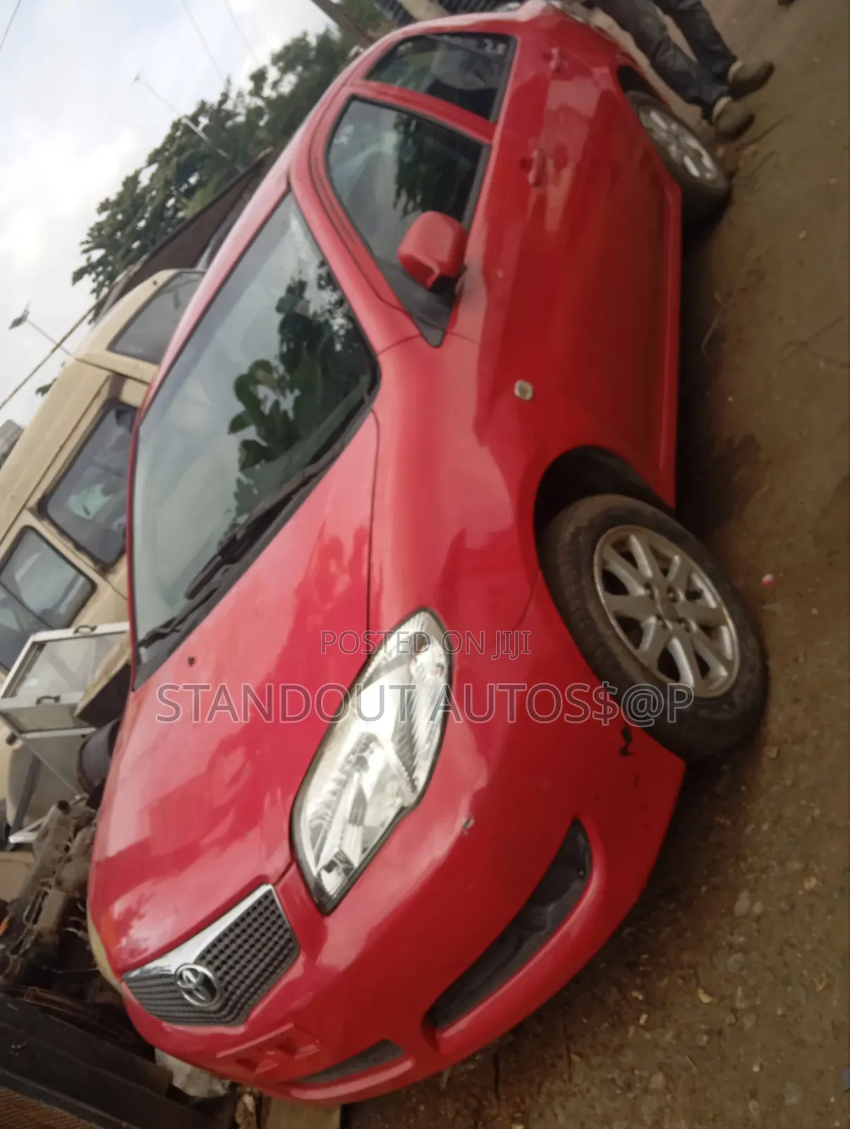 Toyota Vios 2007 Red