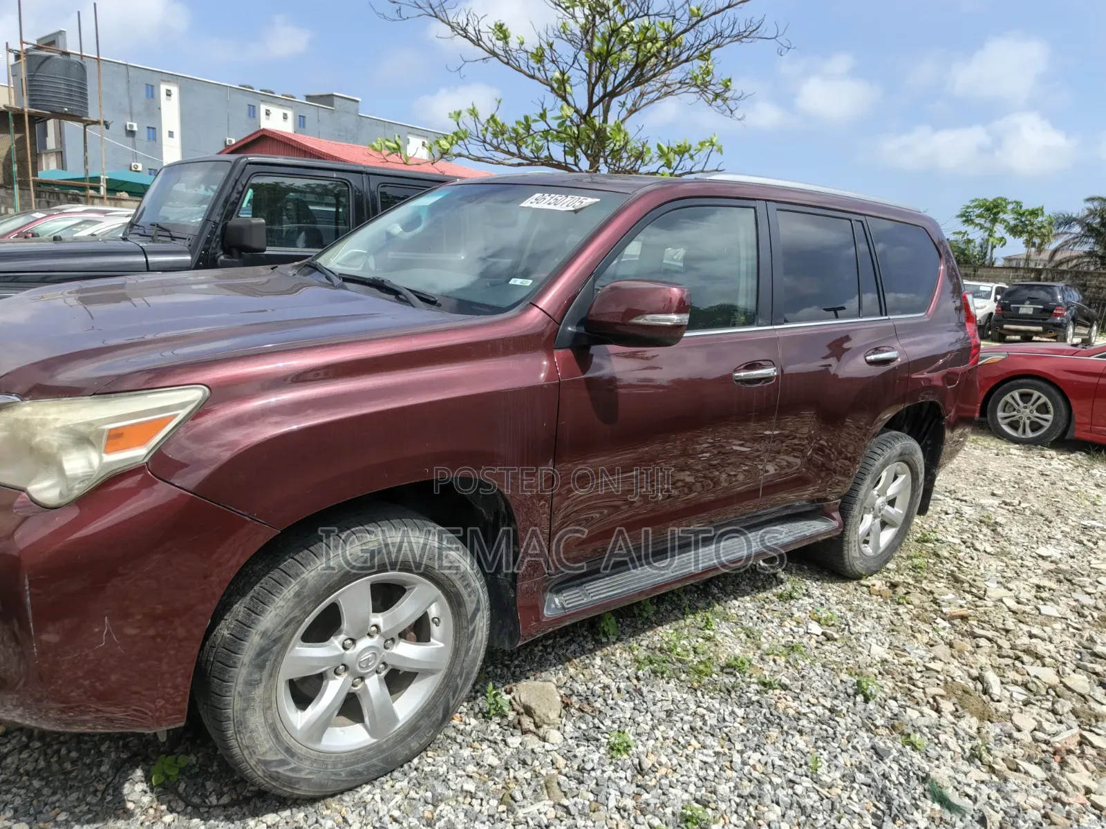 Lexus GX 460 2010 Red
