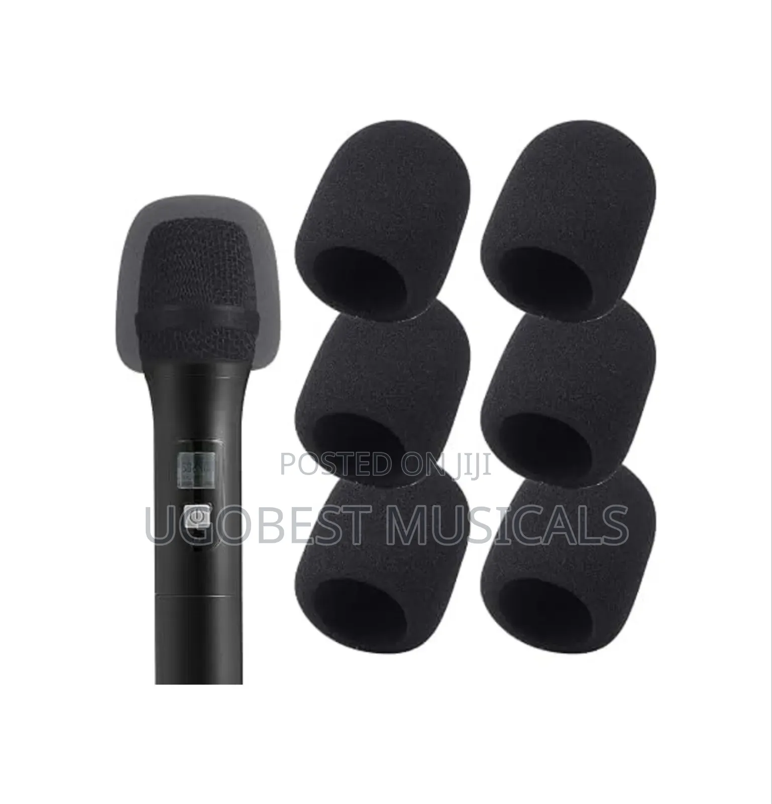 Wireless Microphone Foam Windscreens.