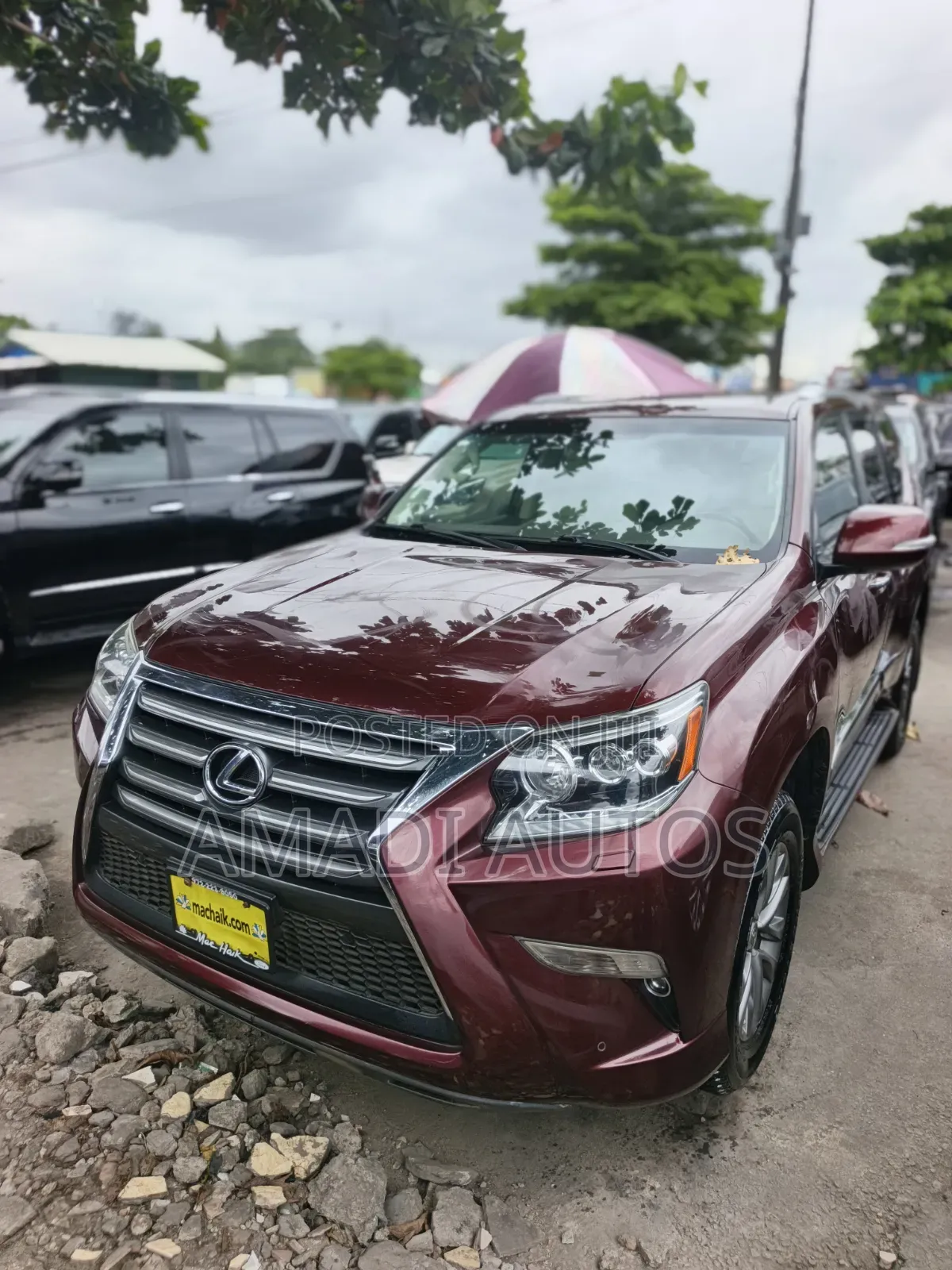 Lexus GX 460 Luxury 2019 Burgundy