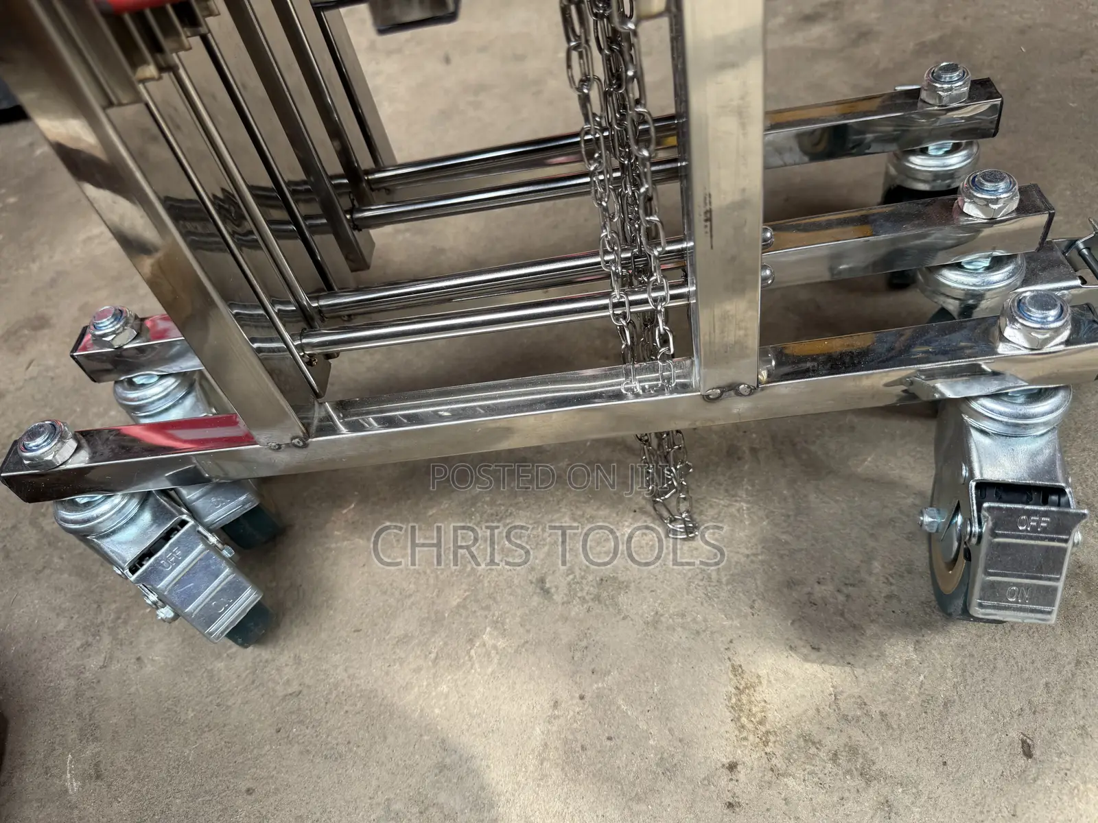 Expandable Stainless Steel Mobile Safety Barricades