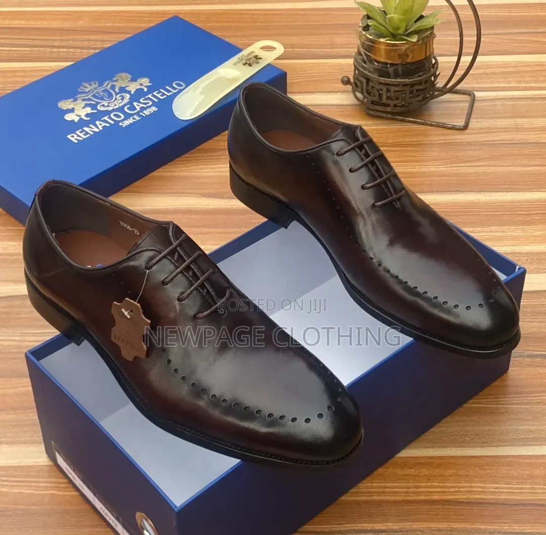 Men’s Everyday Smart Leather Shoes – Turkish Italian Quality