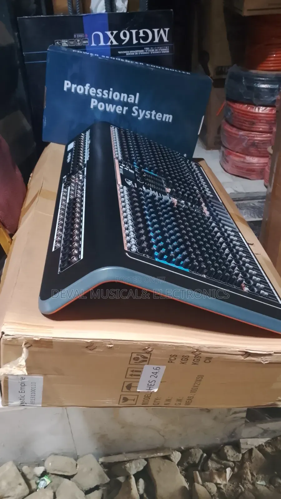MSD 24channels Semi-Digital Mixer