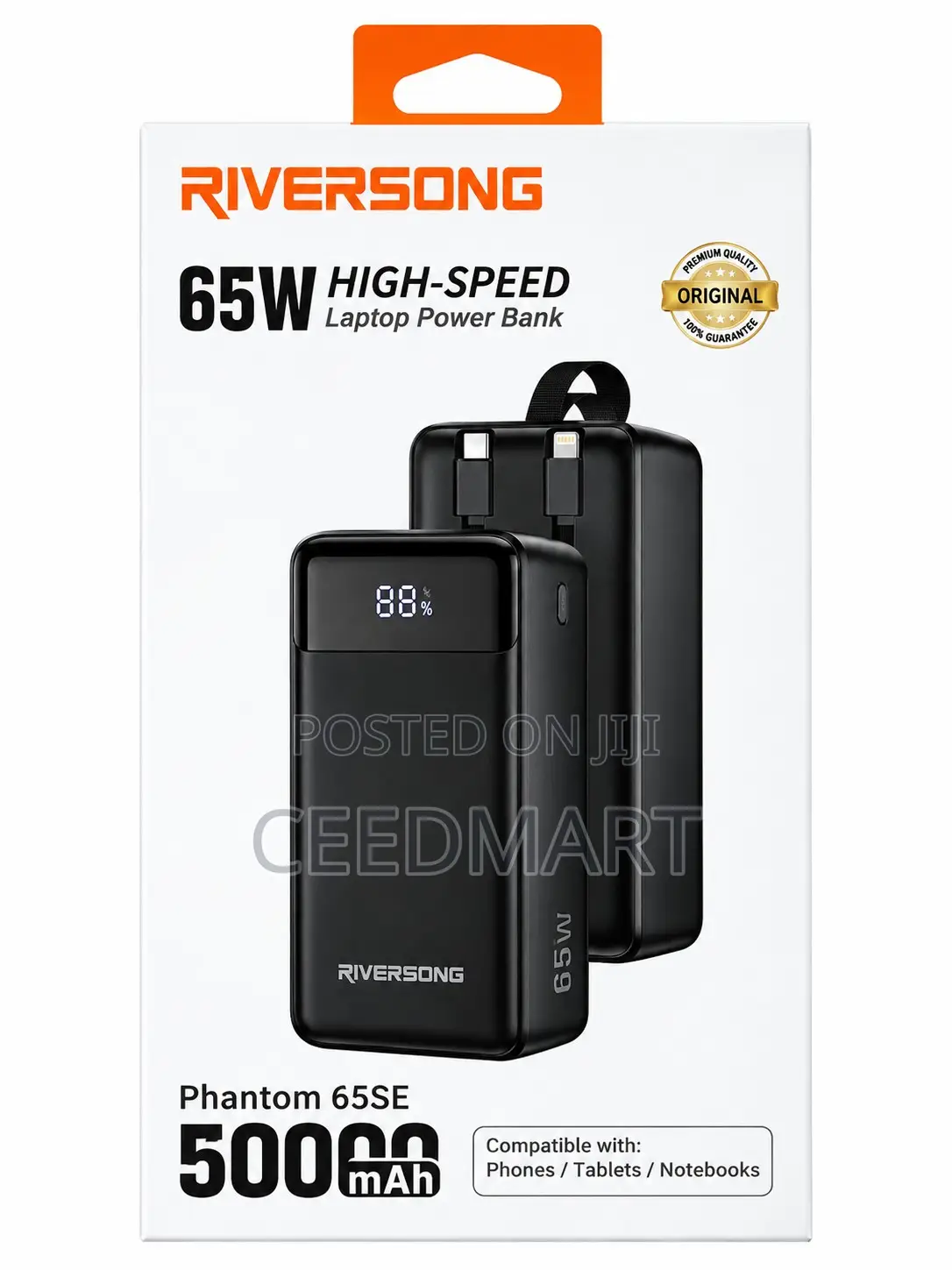 Riversong 65W High-Speed Laptop Power Bank