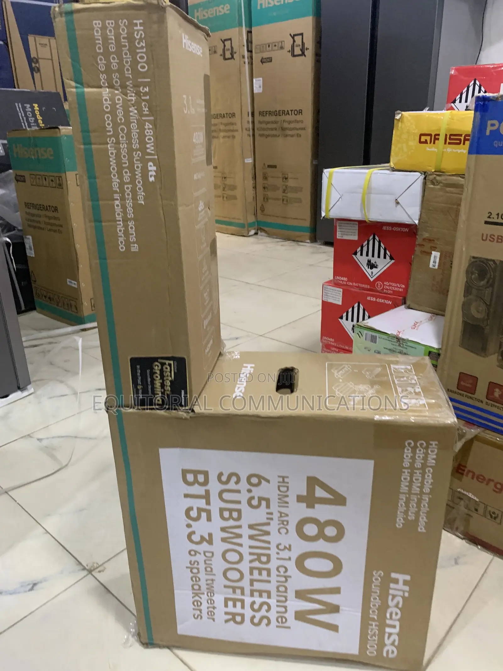 Hisense HS3100 Soundbar – 480W Rich Immersive Sound