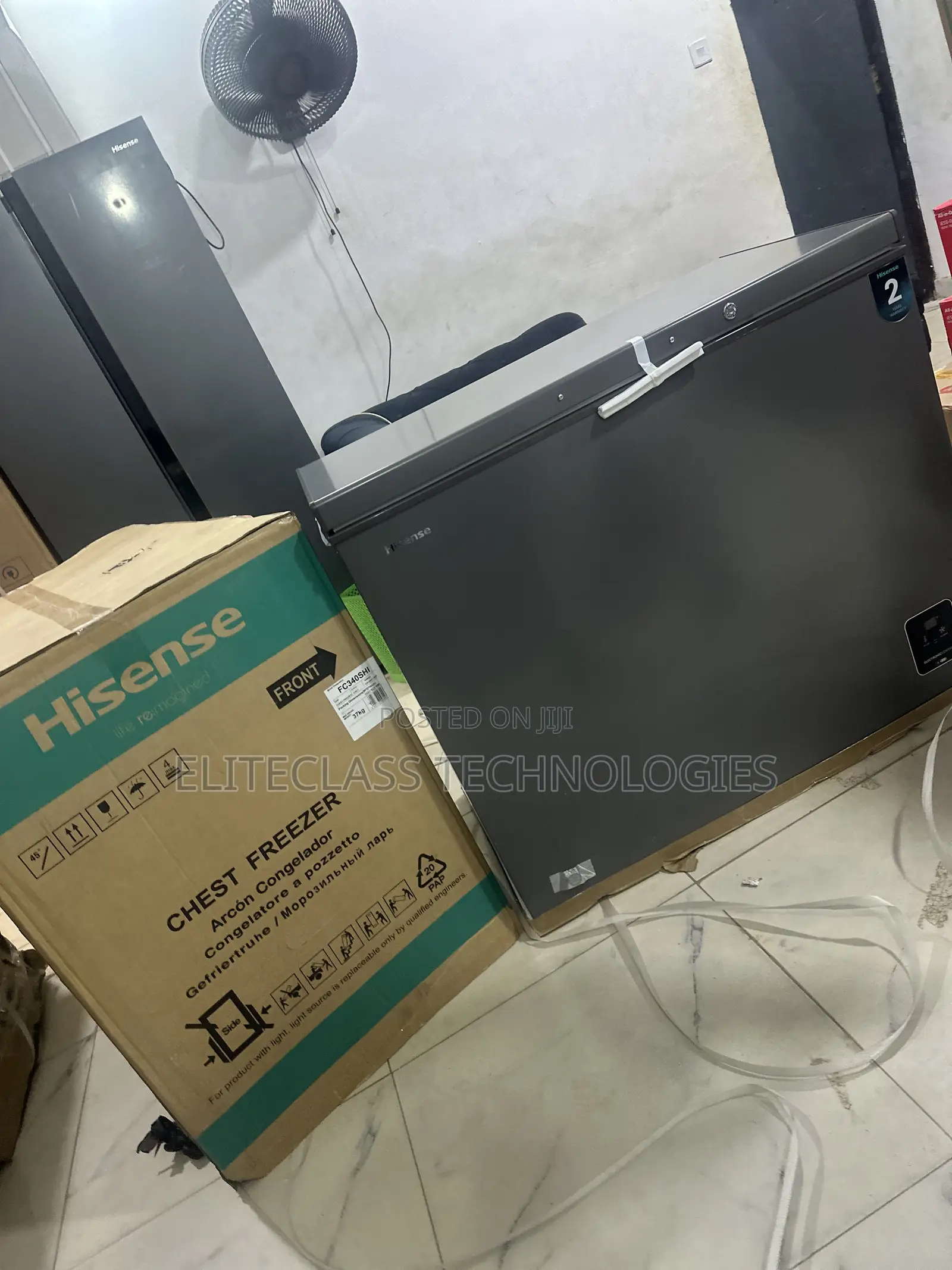 Hisense FC340SHI Inverter Deep Chest Freezer