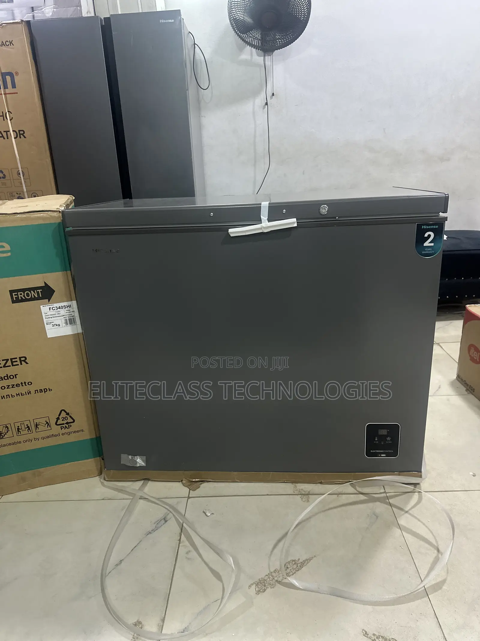 Hisense FC340SHI Inverter Deep Chest Freezer