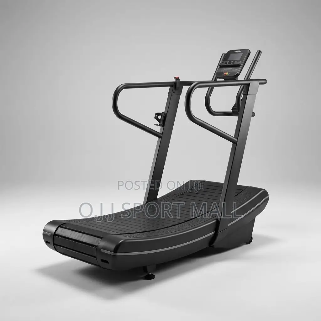 Commercial Curve Manual Treadmill – Self-Powered Running Machine