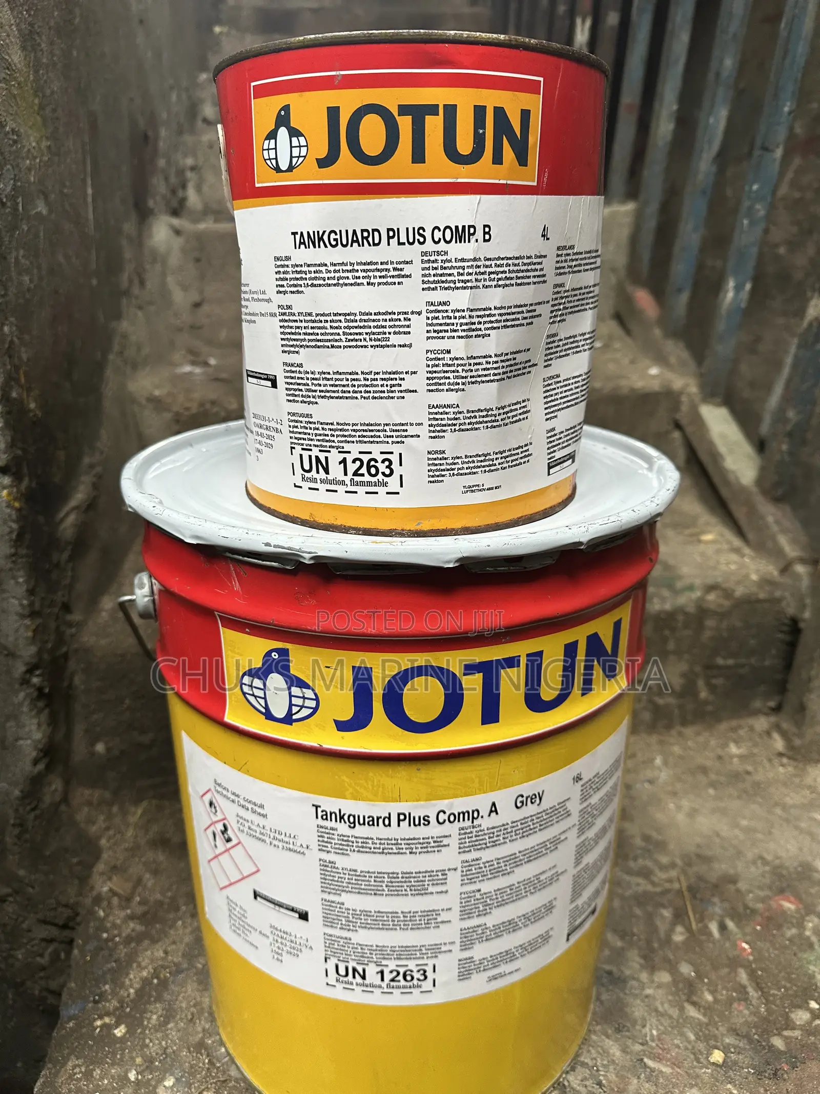 Jotun Tankguard Epoxy Marine Paint