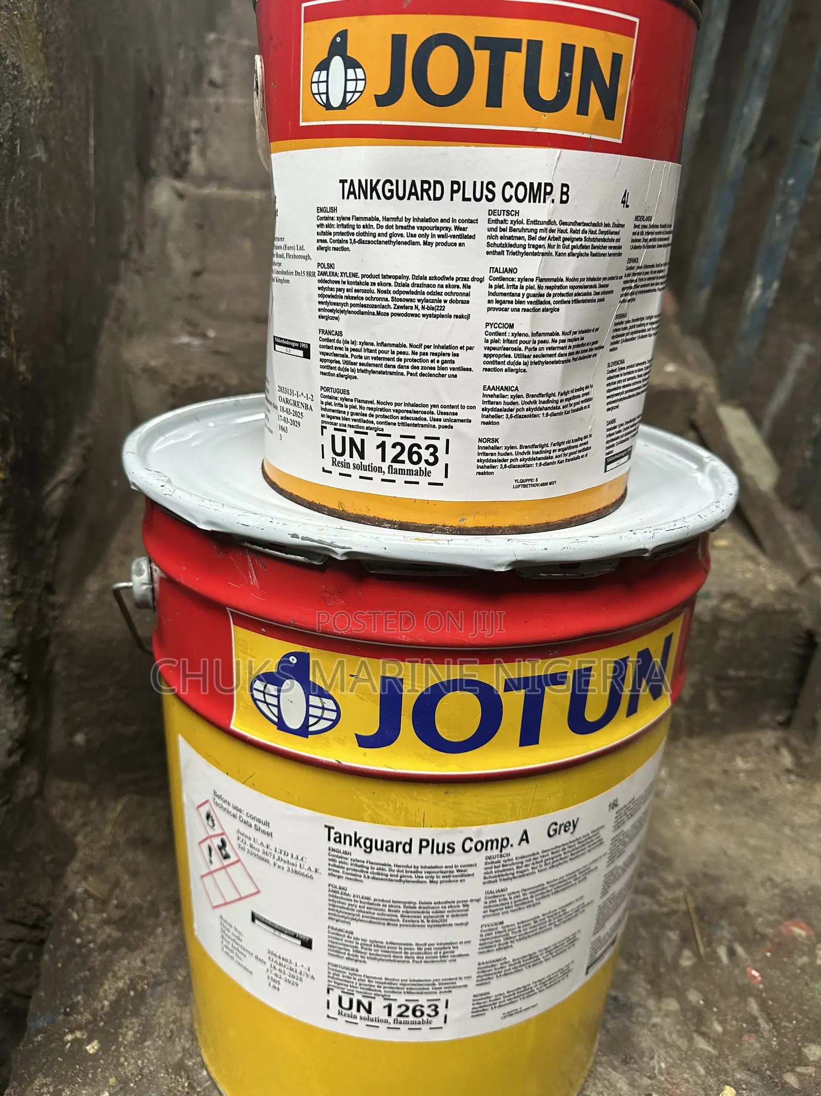 Jotun Tankguard Epoxy Marine Paint