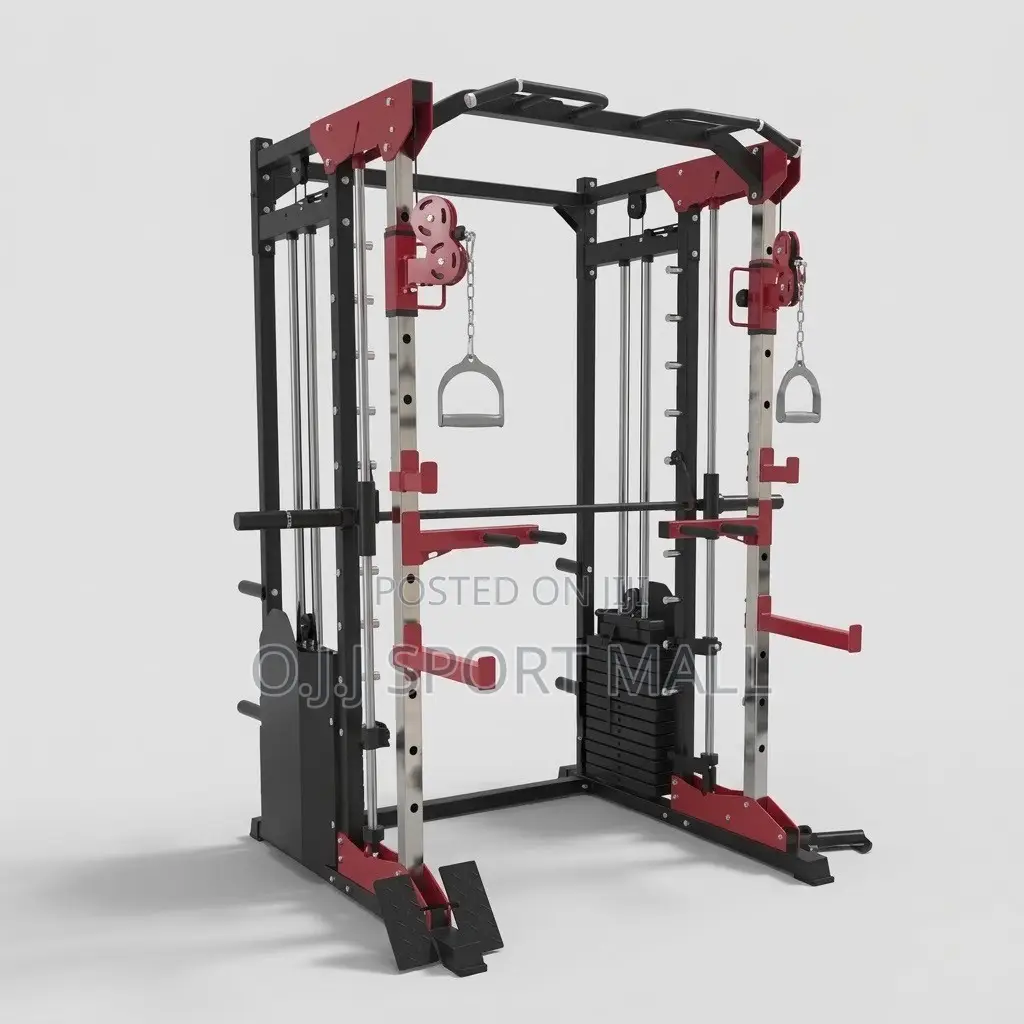 Heavy Duty Smith Machine – Commercial Gym Strength Training Equipment
