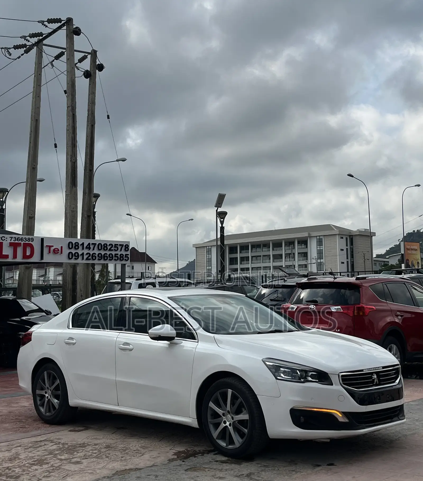 Peugeot 508 2017 White