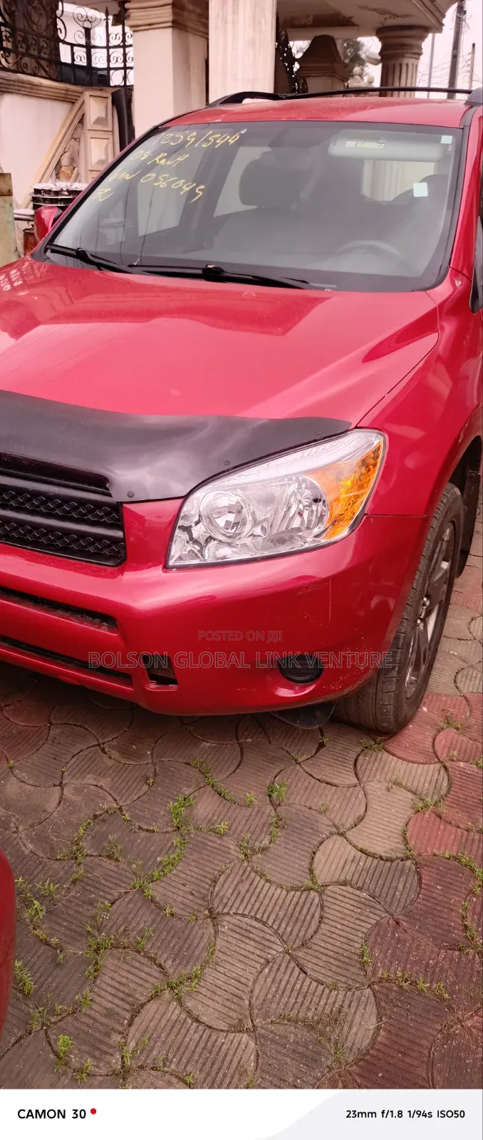 Toyota RAV4 1.8 2007 Red