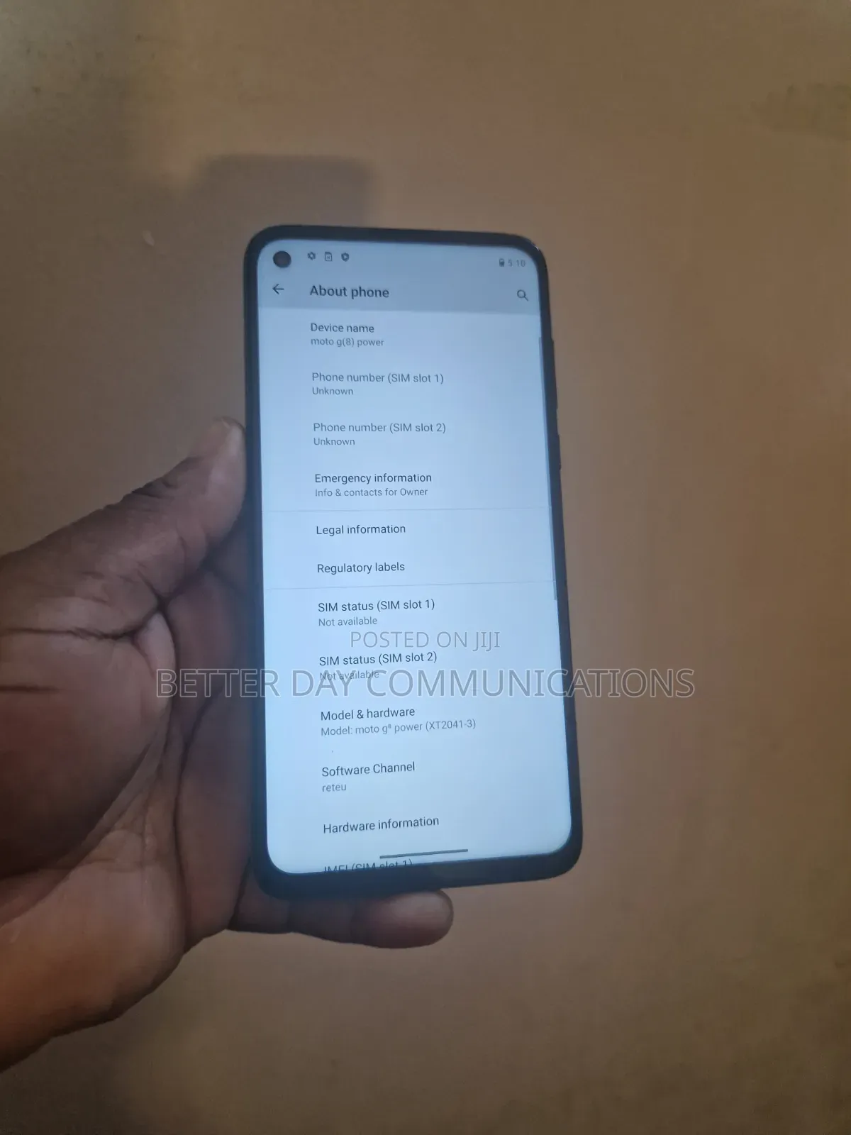 Motorola Moto G8 Power 64 GB Black