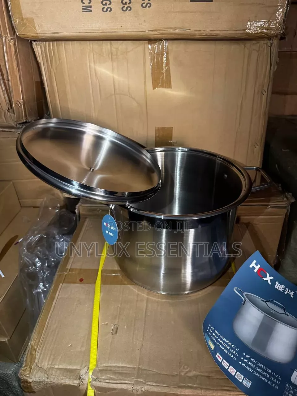 High Quality 18/10 Stainless Steel 13.6litre Single Pot 28cm