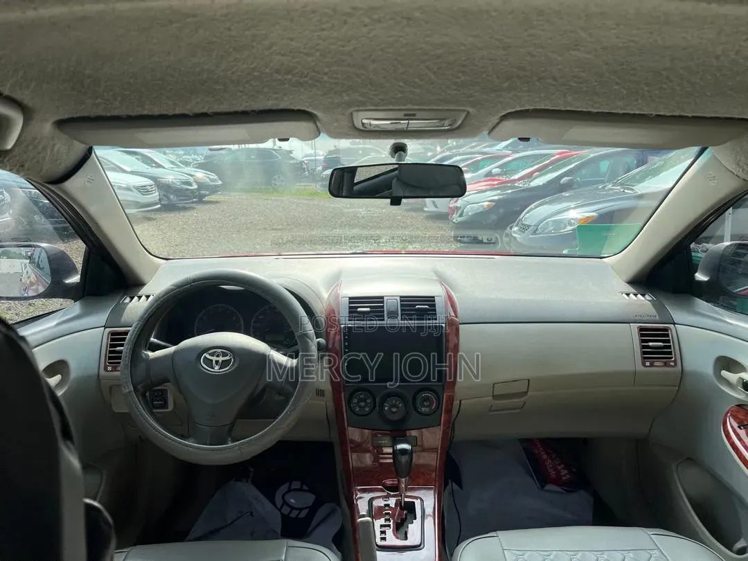 Toyota Corolla 2008 Red