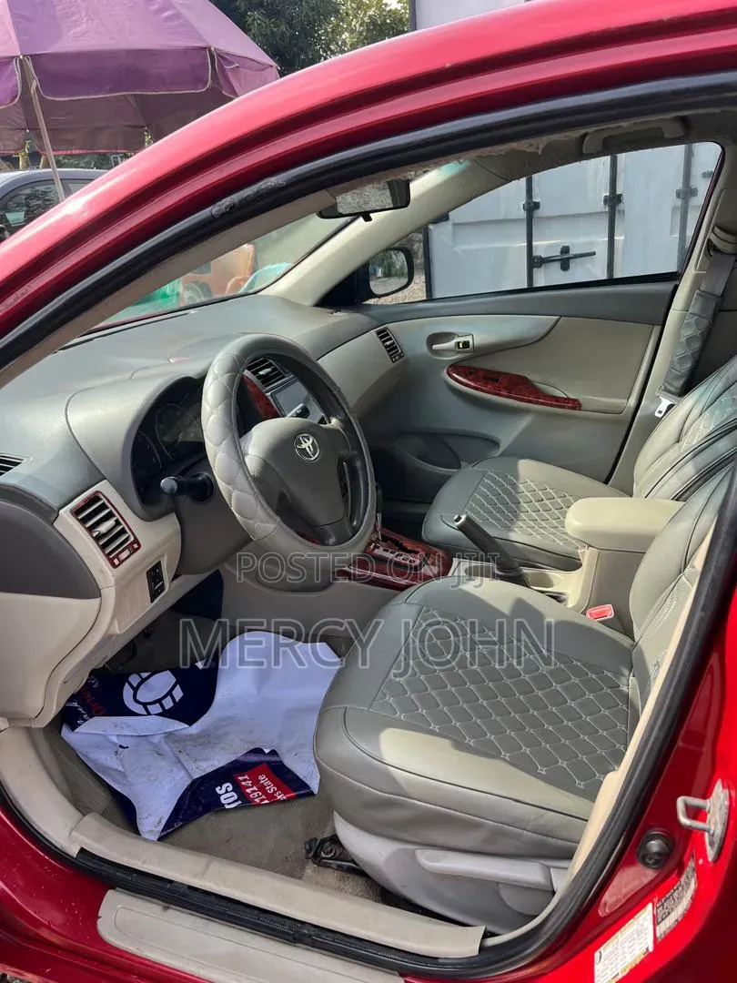 Toyota Corolla 2008 Red
