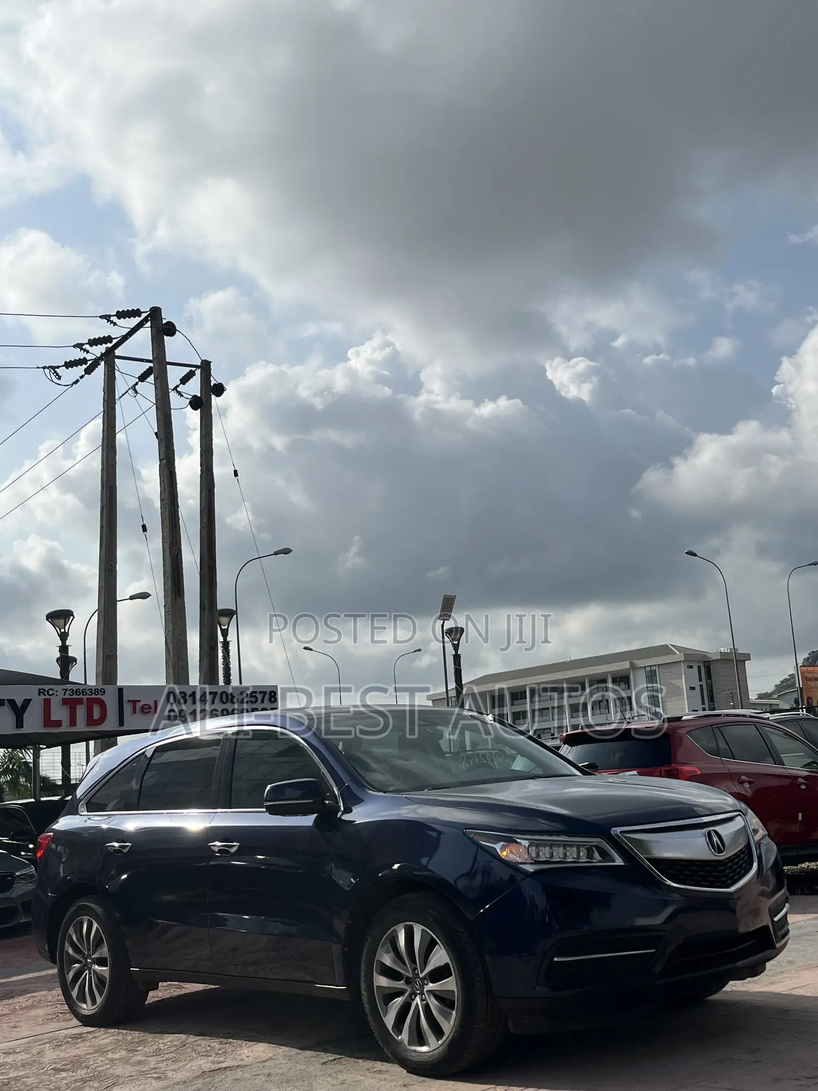 Acura MDX 2016 Blue