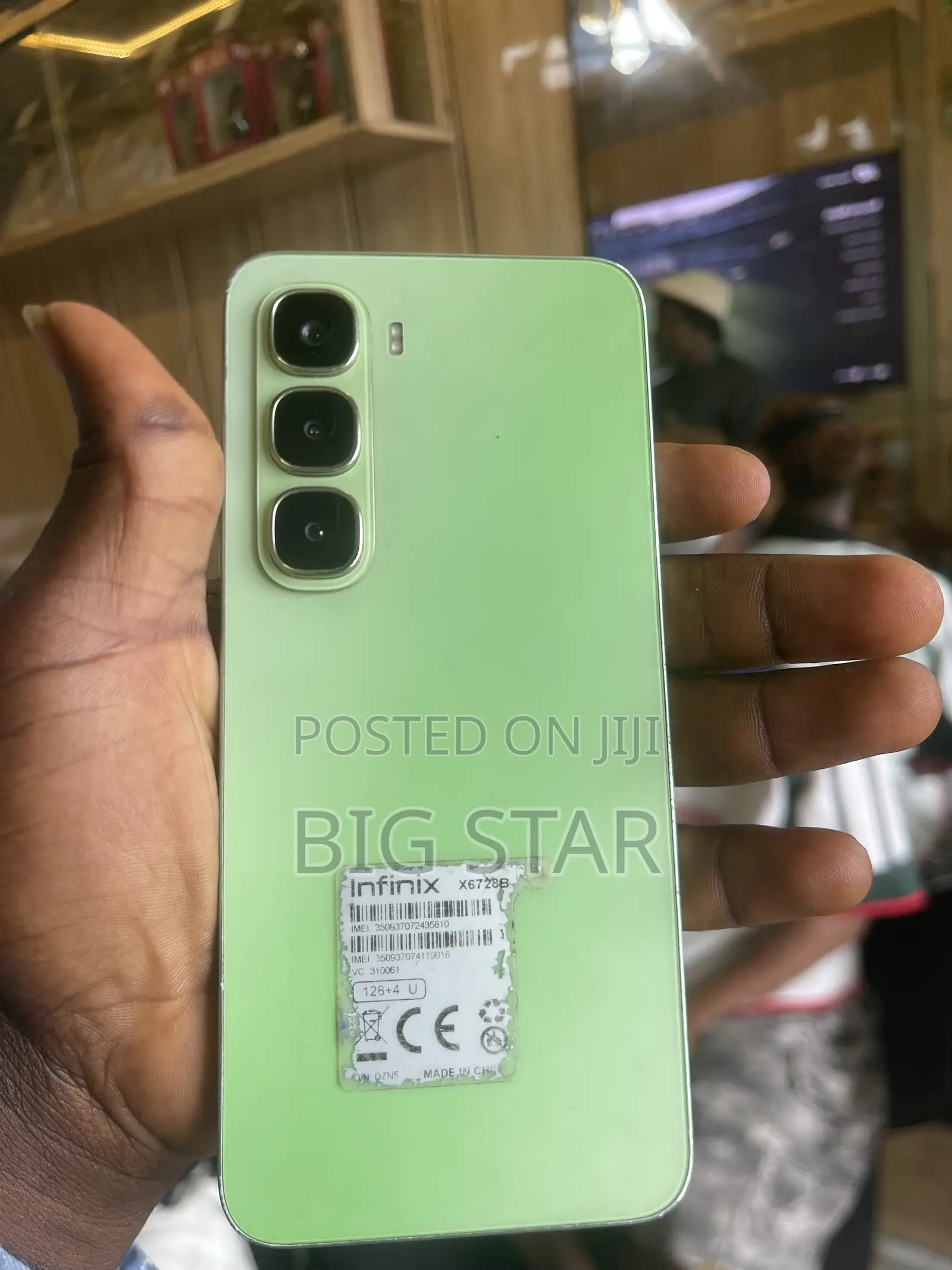 Infinix Hot 60i 128 GB Green