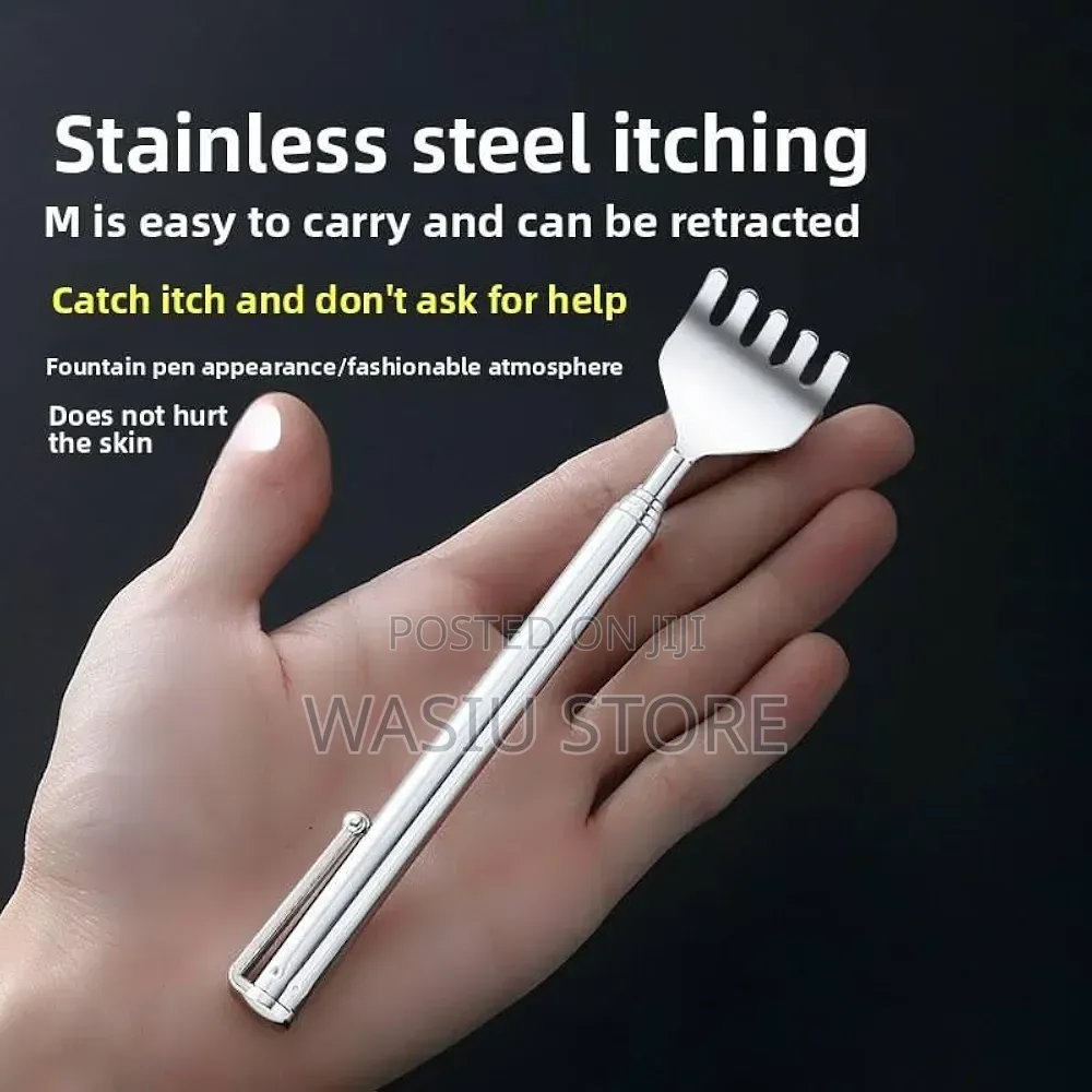 Stainless Steel Telescopic Back Scratcher