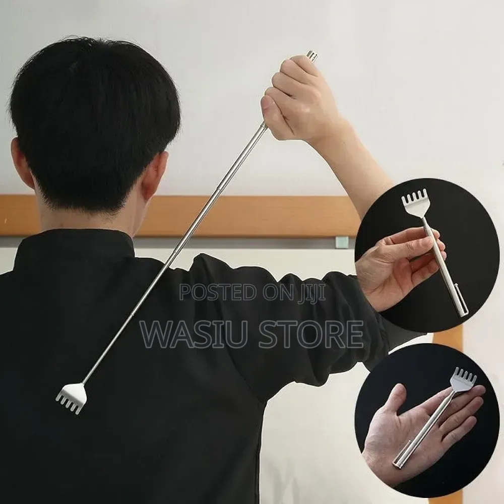 Stainless Steel Telescopic Back Scratcher