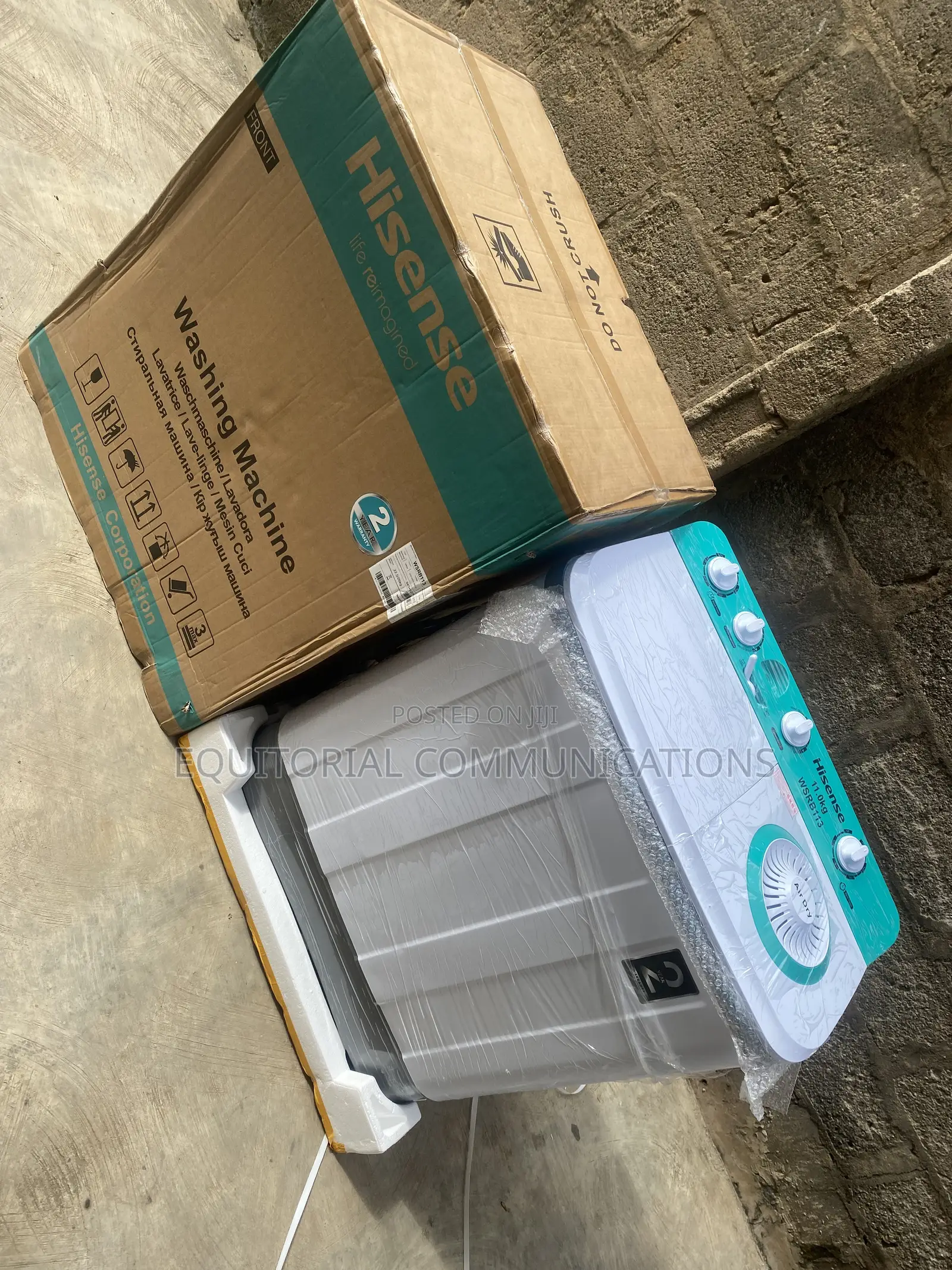 Hisense 11KG Twin Tub Washing Machine for Home