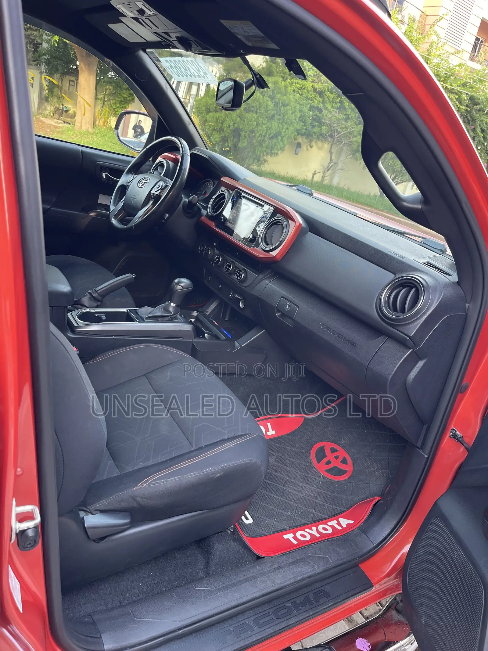 Toyota Tacoma 2017 Burgundy