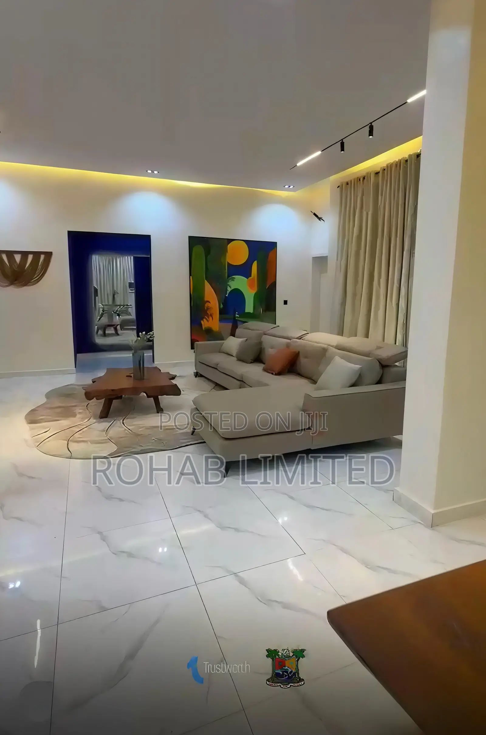 Furnished 4bdrm Bungalow in Trusthworth Home, Elerangbe for sale