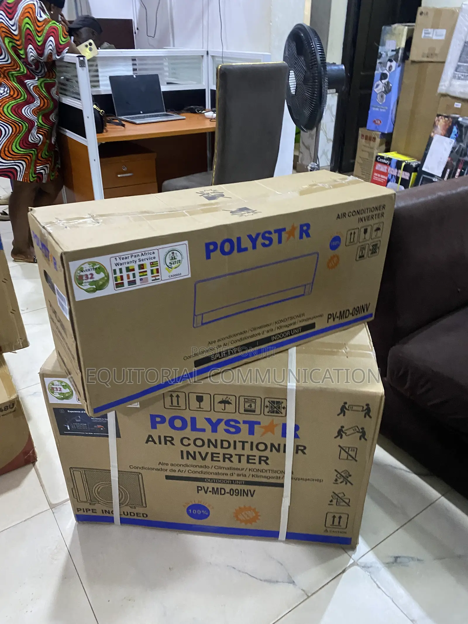 Polystar 1HP Wall Mounted Air Conditioner