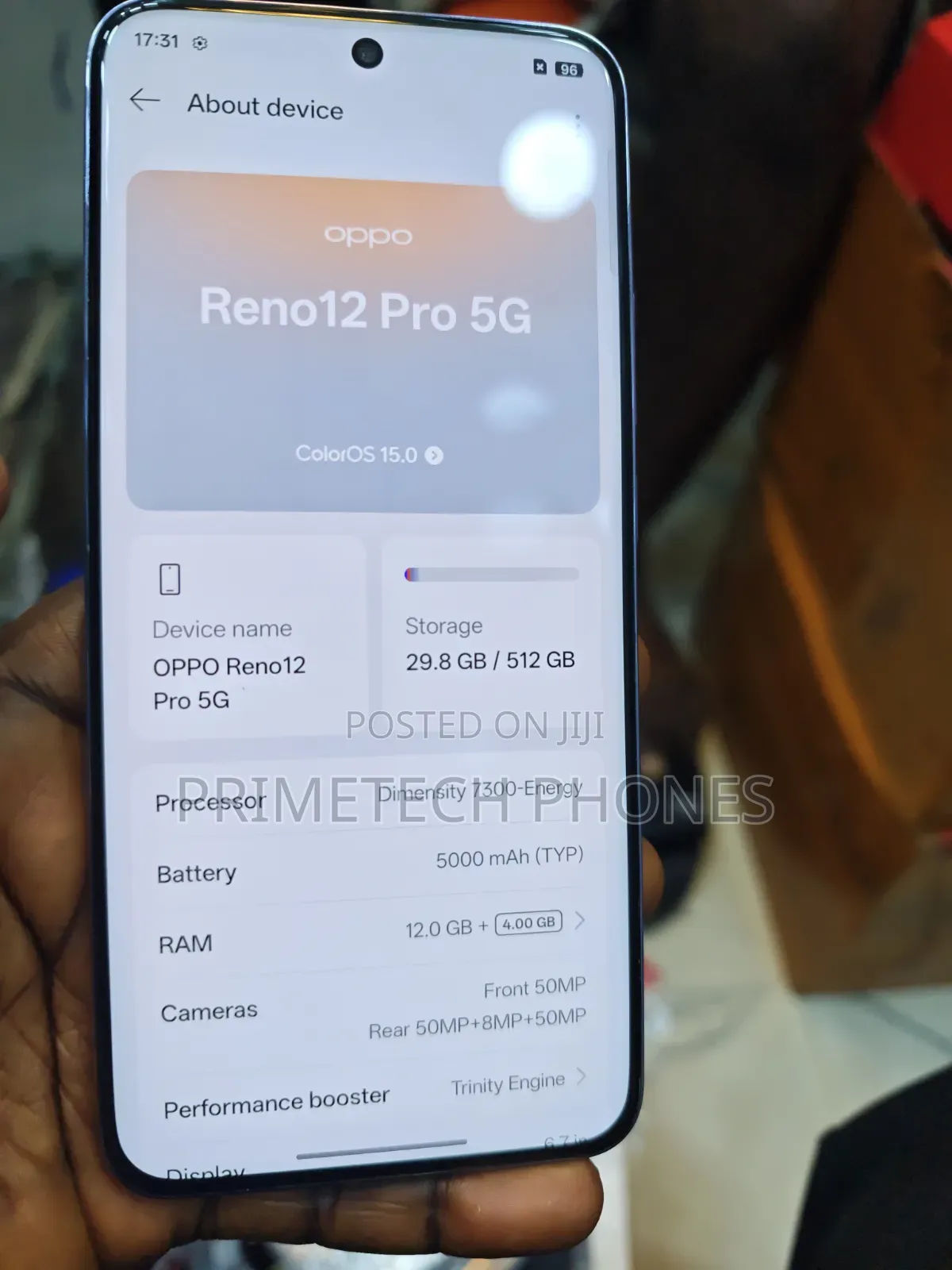 Oppo Reno12 Pro 5G 256 GB Blue