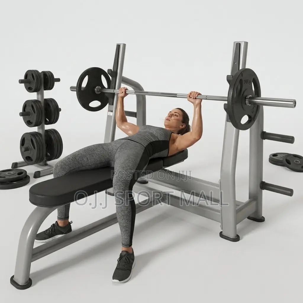 Olympic Weight Bench Press – Heavy Duty Strength Training Bench