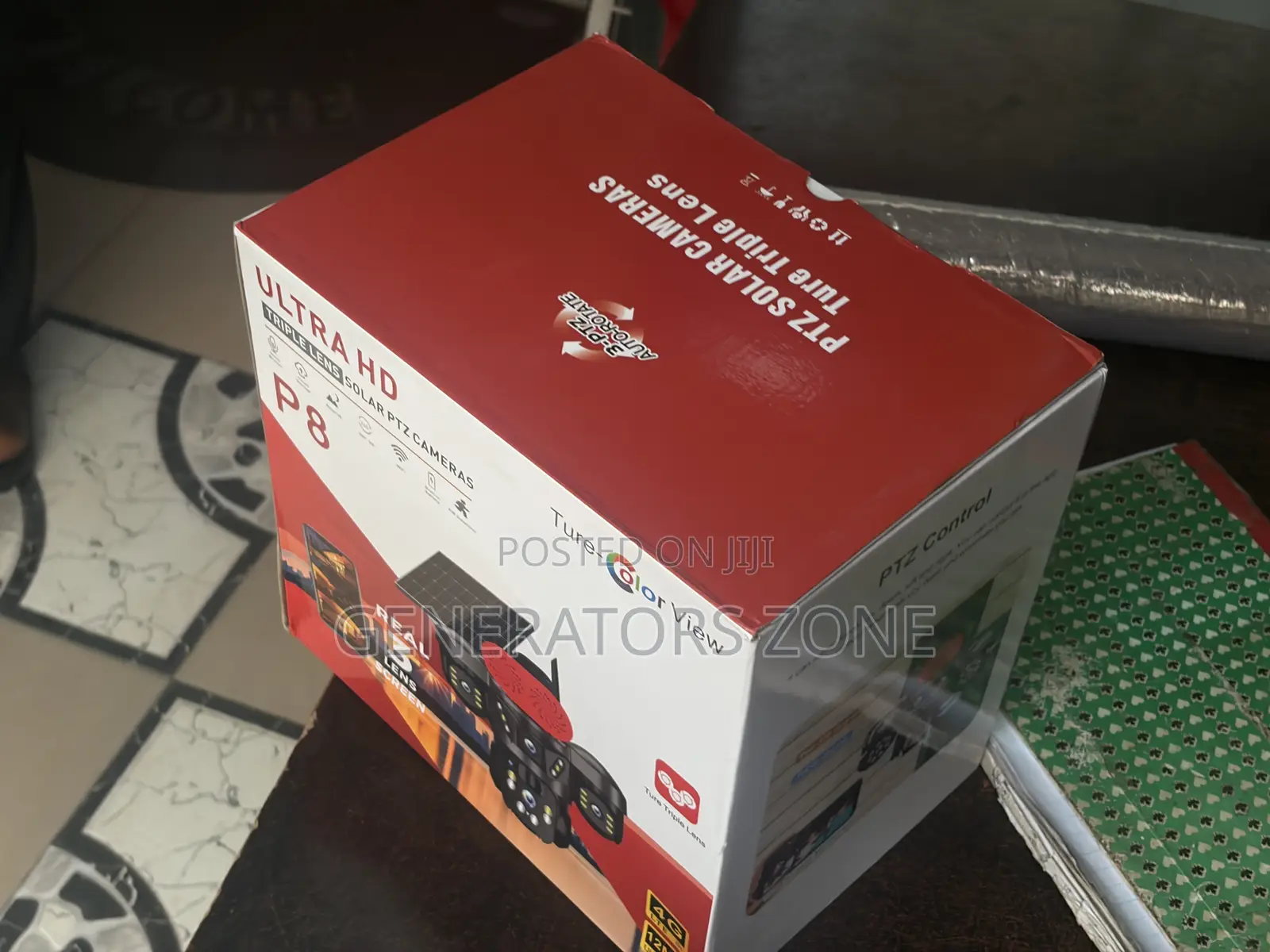 Triple-Lens Solar PTZ Camera for Large Property Monitoring