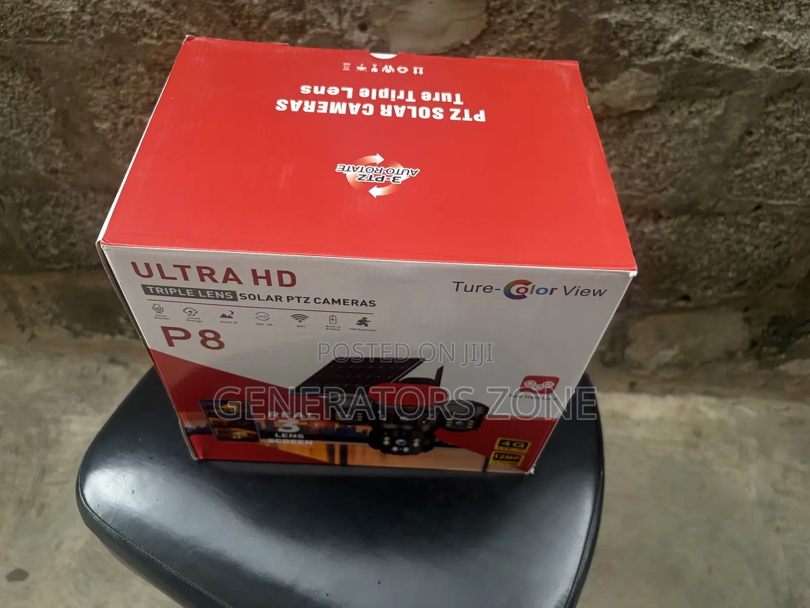 Ultra HD Solar PTZ Camera for Farm and Estate Security