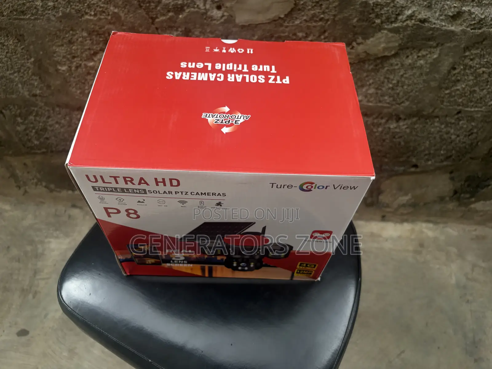 Ultra HD Solar PTZ Camera for Farm and Estate Security