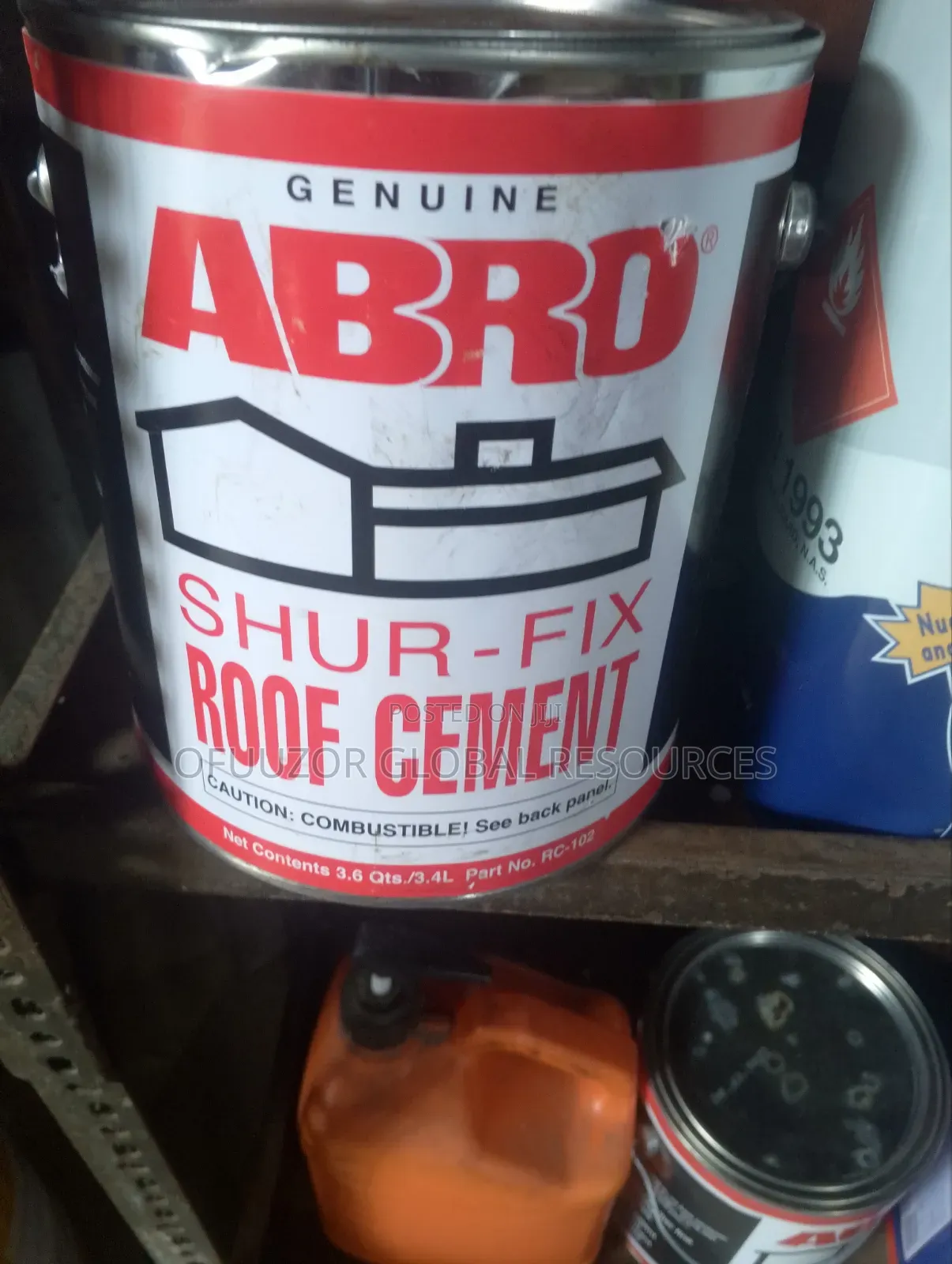 Abro Shur-Fix Roof Cement